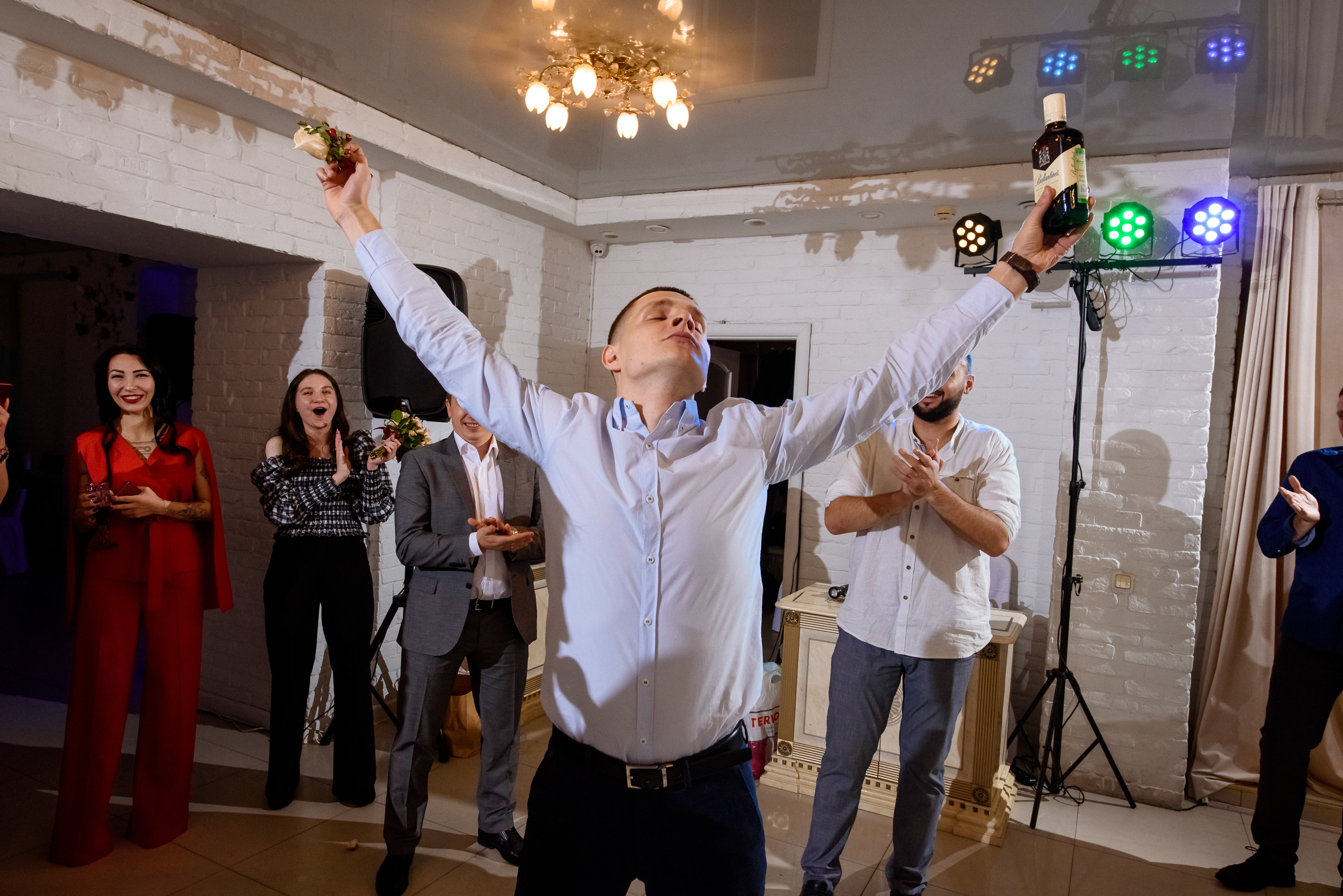 Съемка свадебного банкета Кати и Максима. Свадебный фотограф в Санкт-Петербурге Афонин Андрей