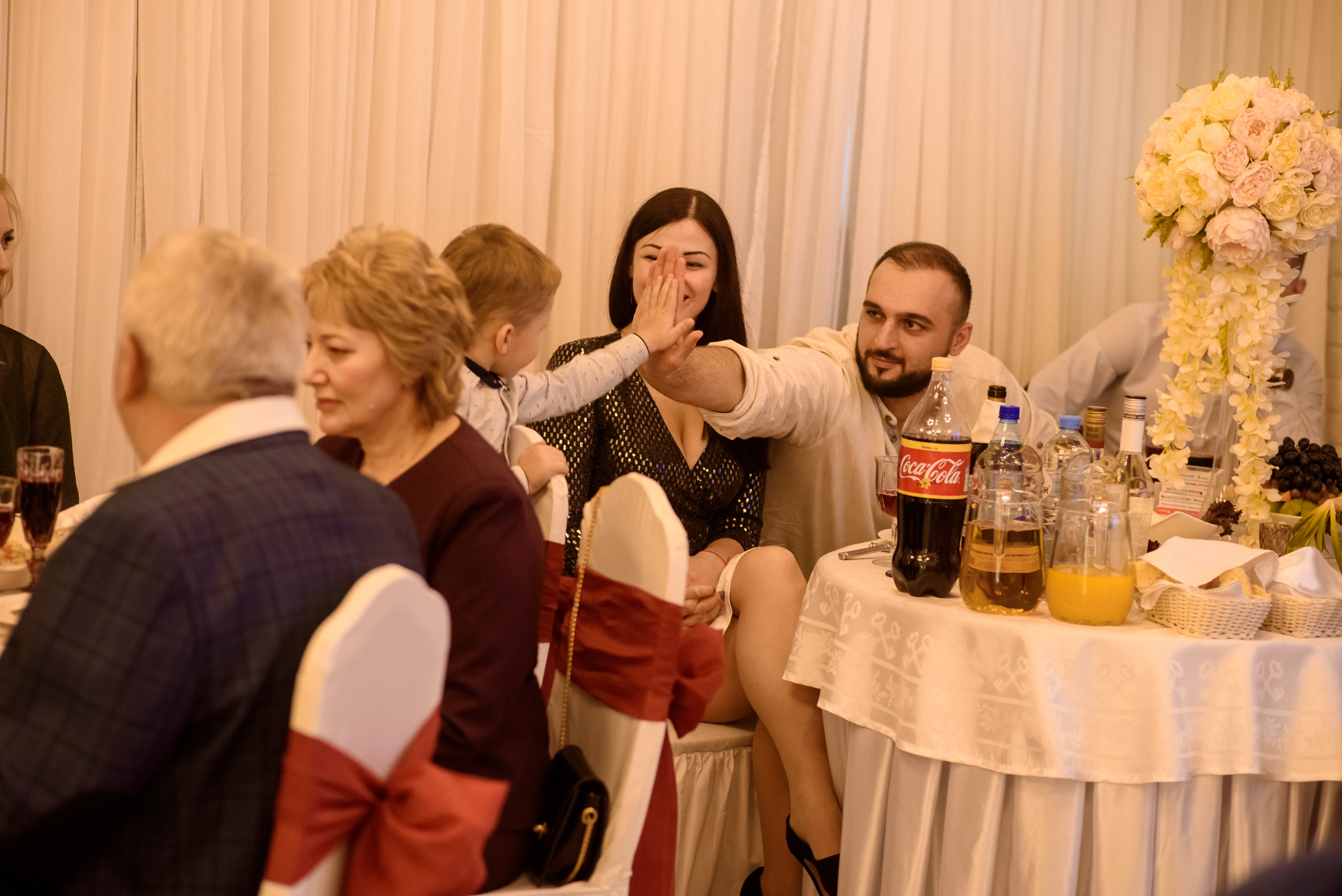 Съемка свадебного банкета Кати и Максима. Свадебный фотограф в Санкт-Петербурге Афонин Андрей