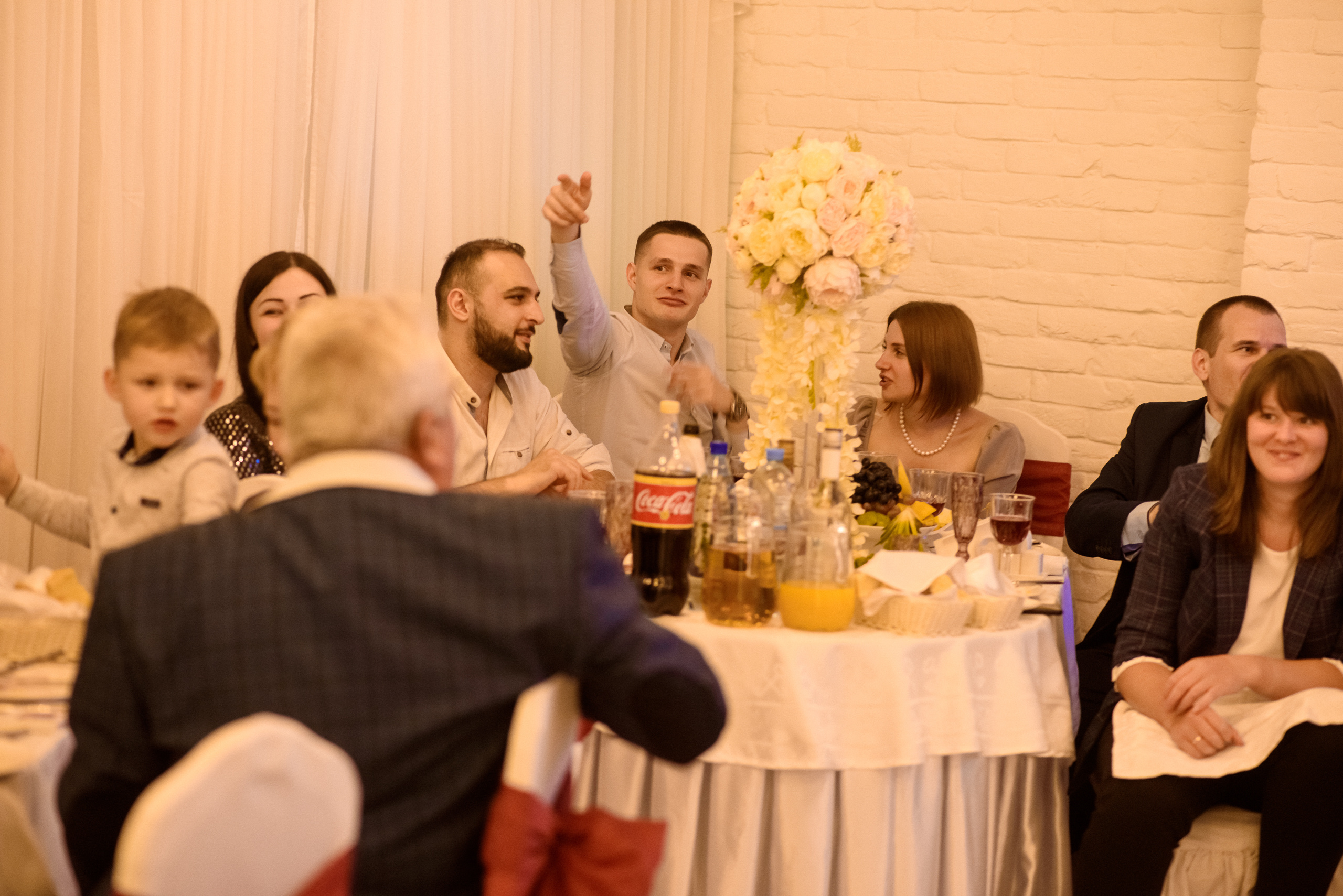 Съемка свадебного банкета Кати и Максима. Свадебный фотограф в Санкт-Петербурге Афонин Андрей