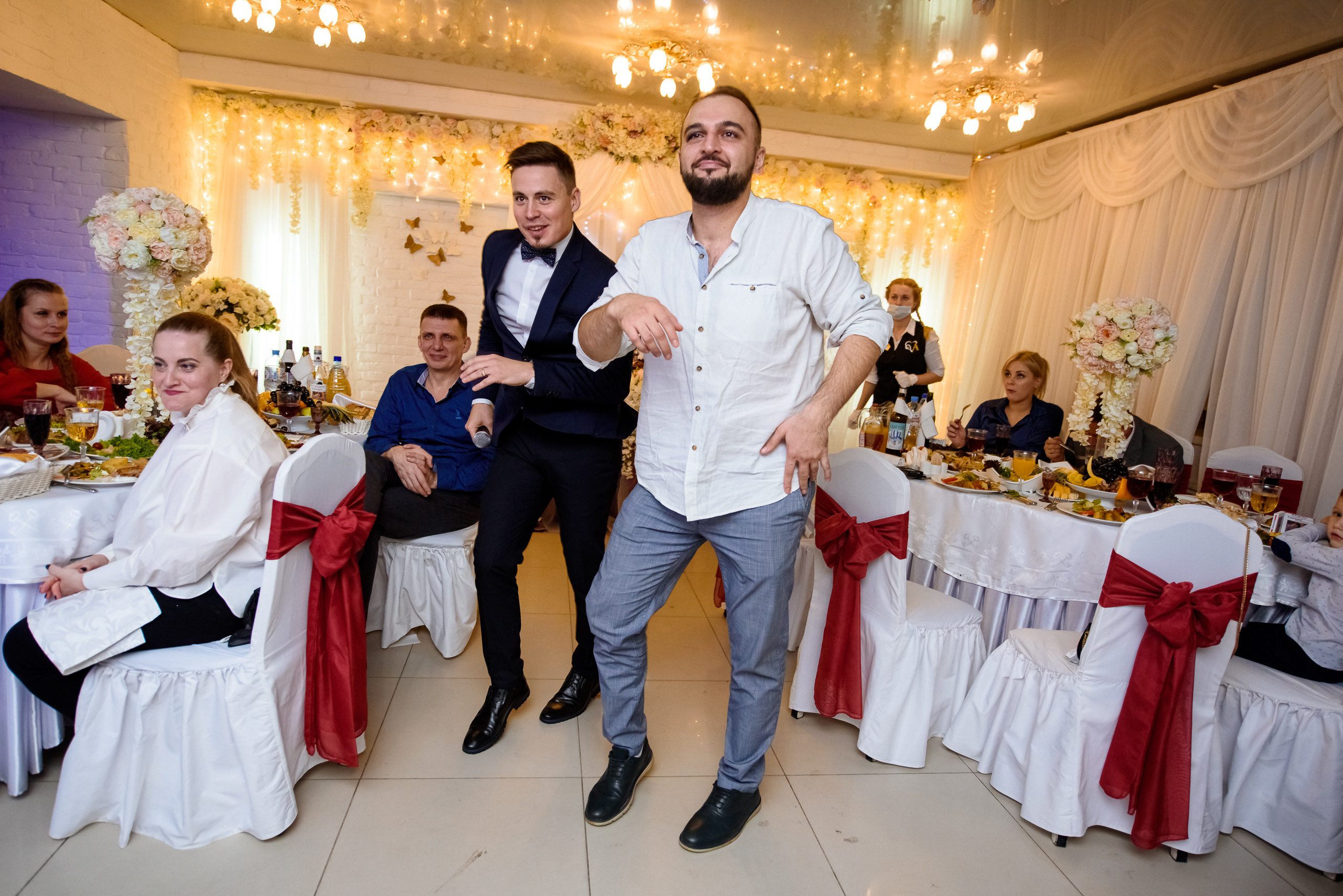 Съемка свадебного банкета Кати и Максима. Свадебный фотограф в Санкт-Петербурге Афонин Андрей