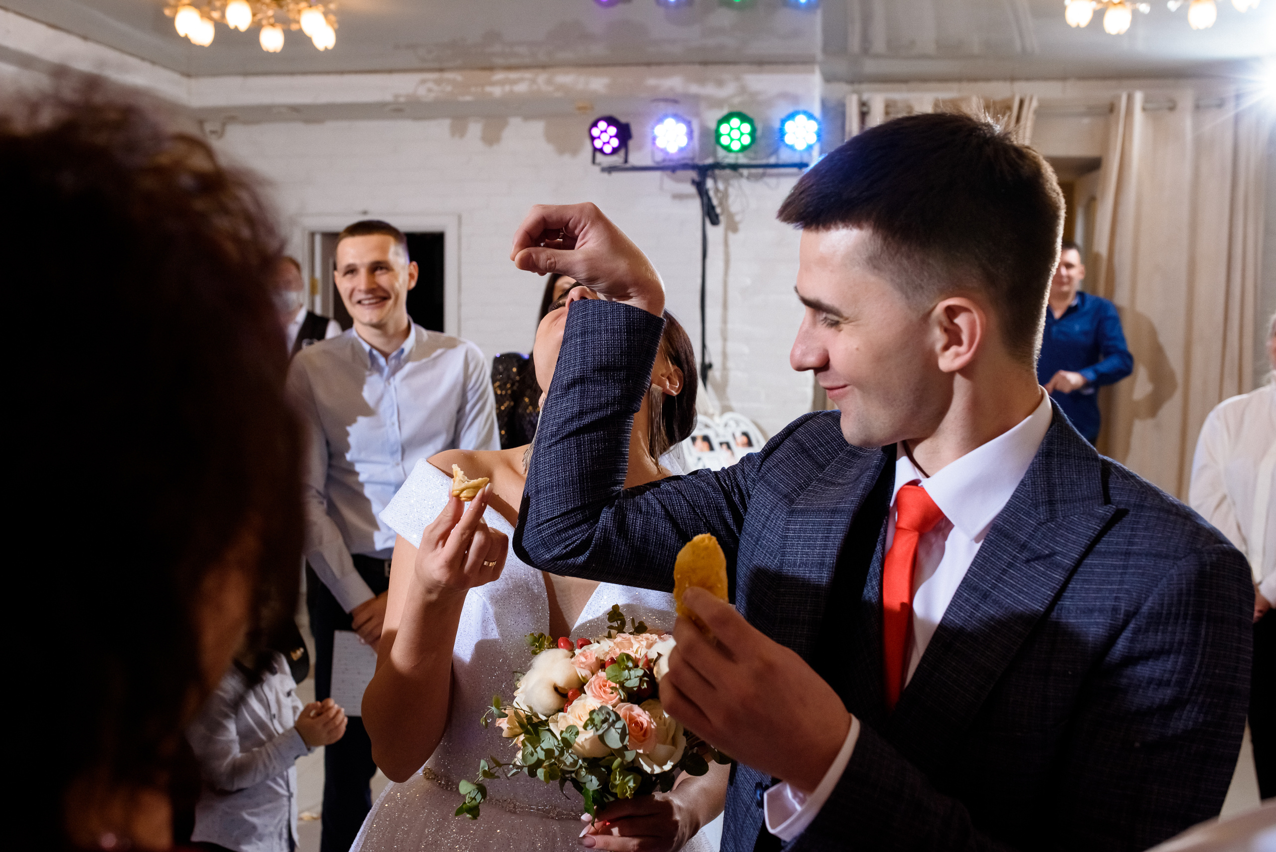 Съемка свадебного банкета Кати и Максима. Свадебный фотограф в Санкт-Петербурге Афонин Андрей