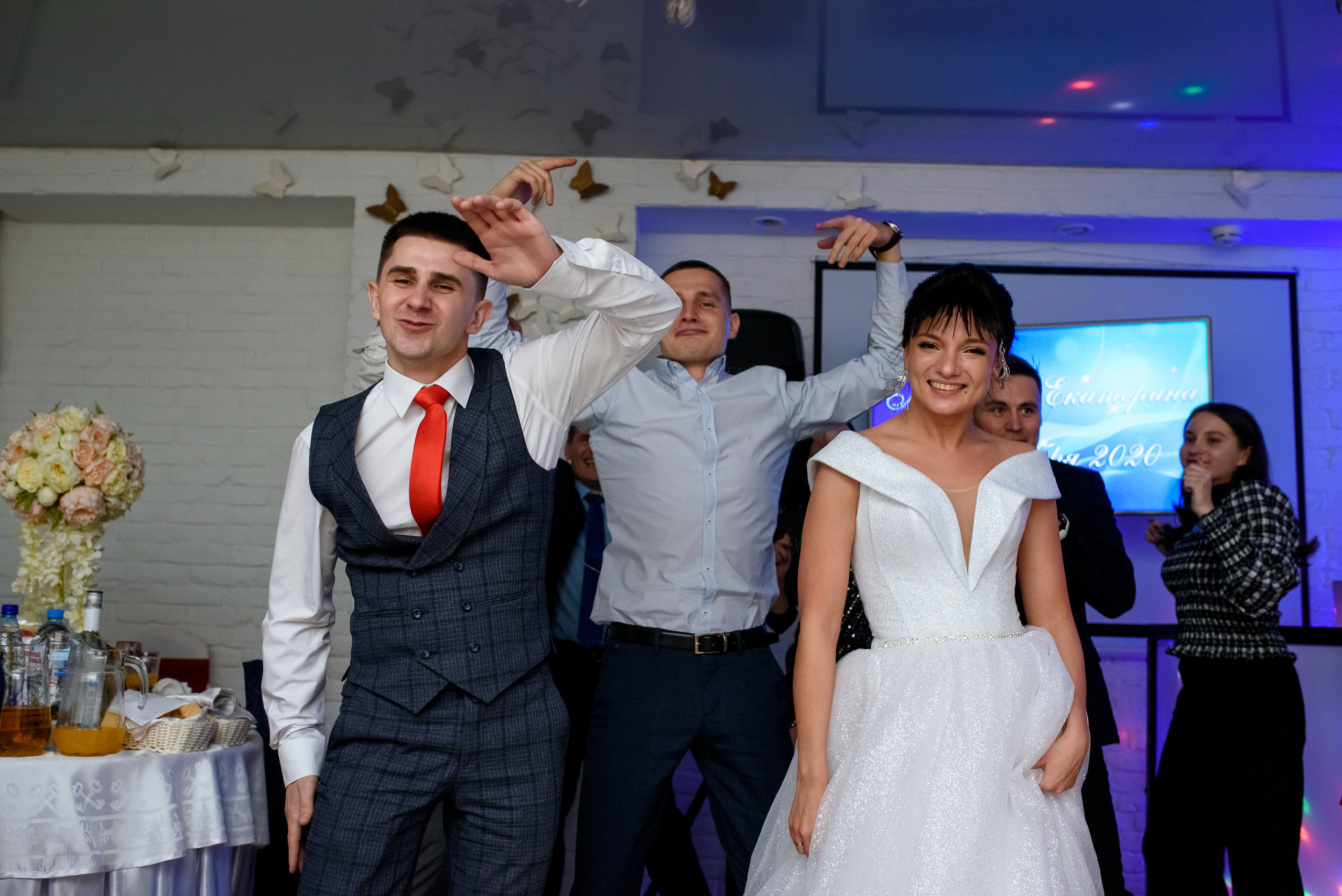 Съемка свадебного банкета Кати и Максима. Свадебный фотограф в Санкт-Петербурге Афонин Андрей