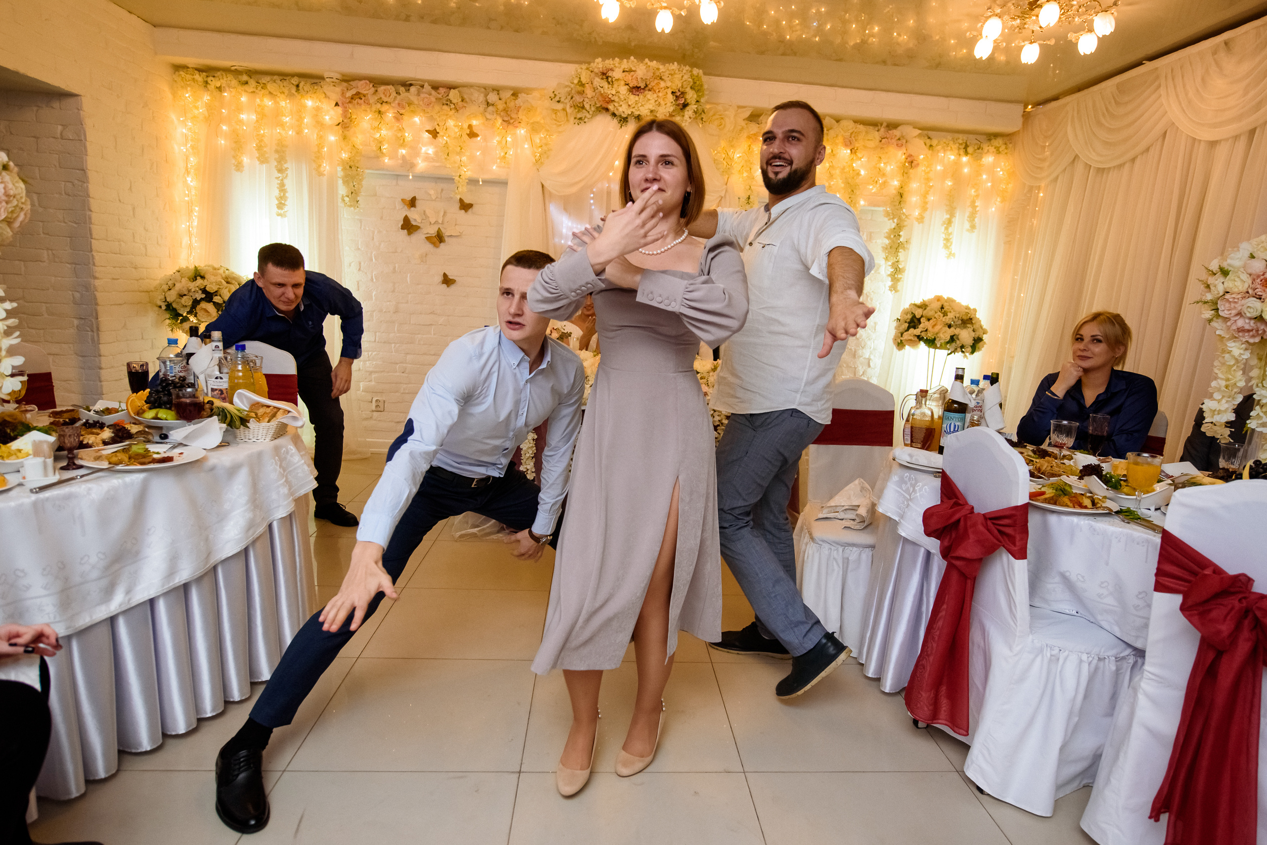 Съемка свадебного банкета Кати и Максима. Свадебный фотограф в Санкт-Петербурге Афонин Андрей