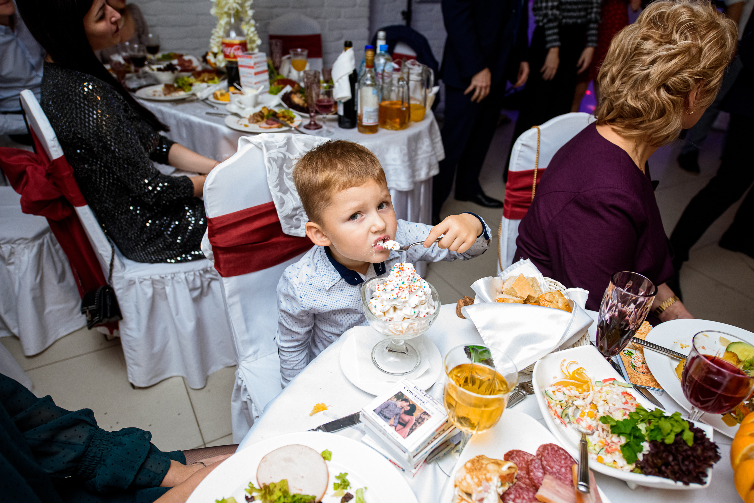 Съемка свадебного банкета Кати и Максима. Свадебный фотограф в Санкт-Петербурге Афонин Андрей