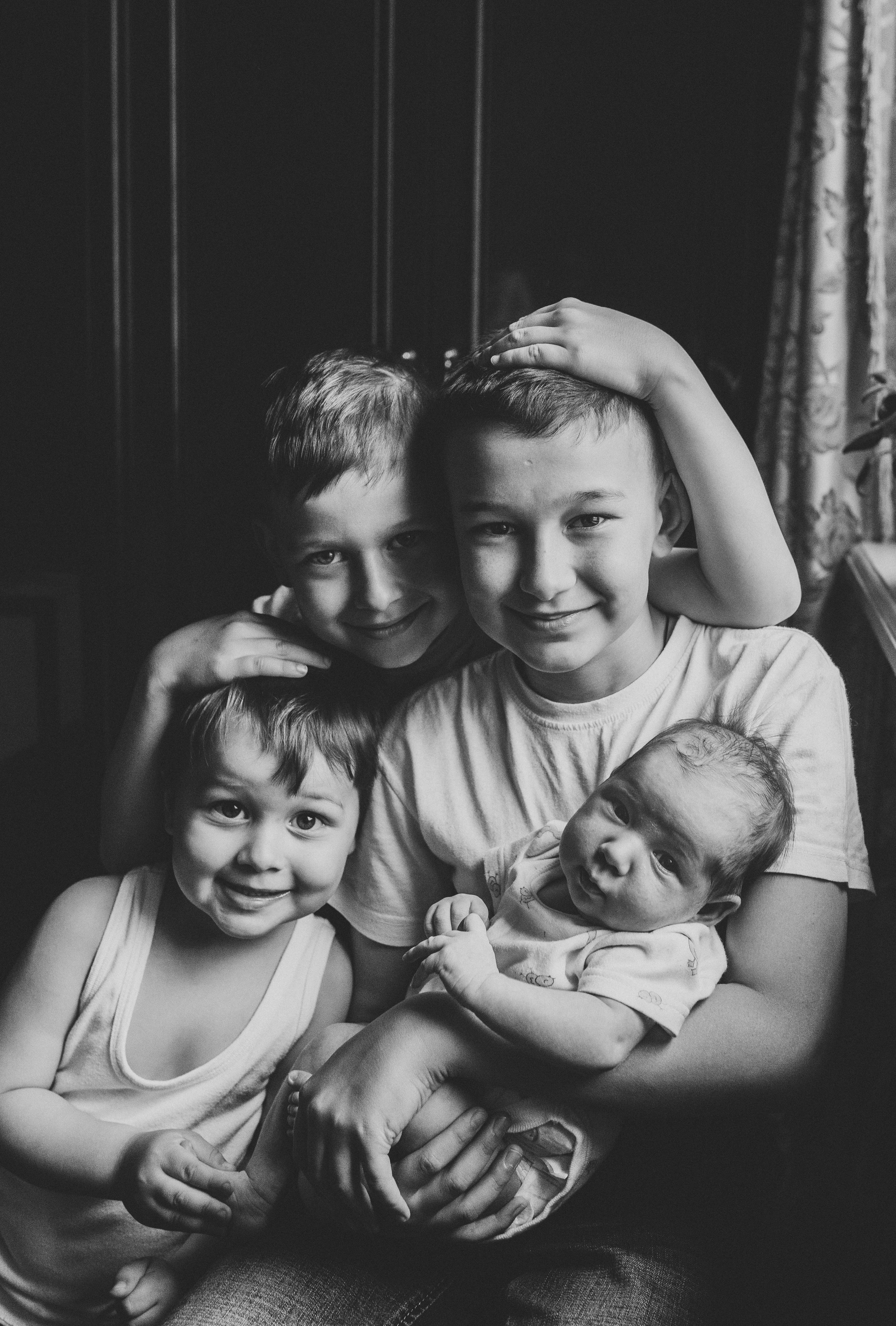 Ирина, Сергей и много детей. Семейный и детский фотограф в Севастополе