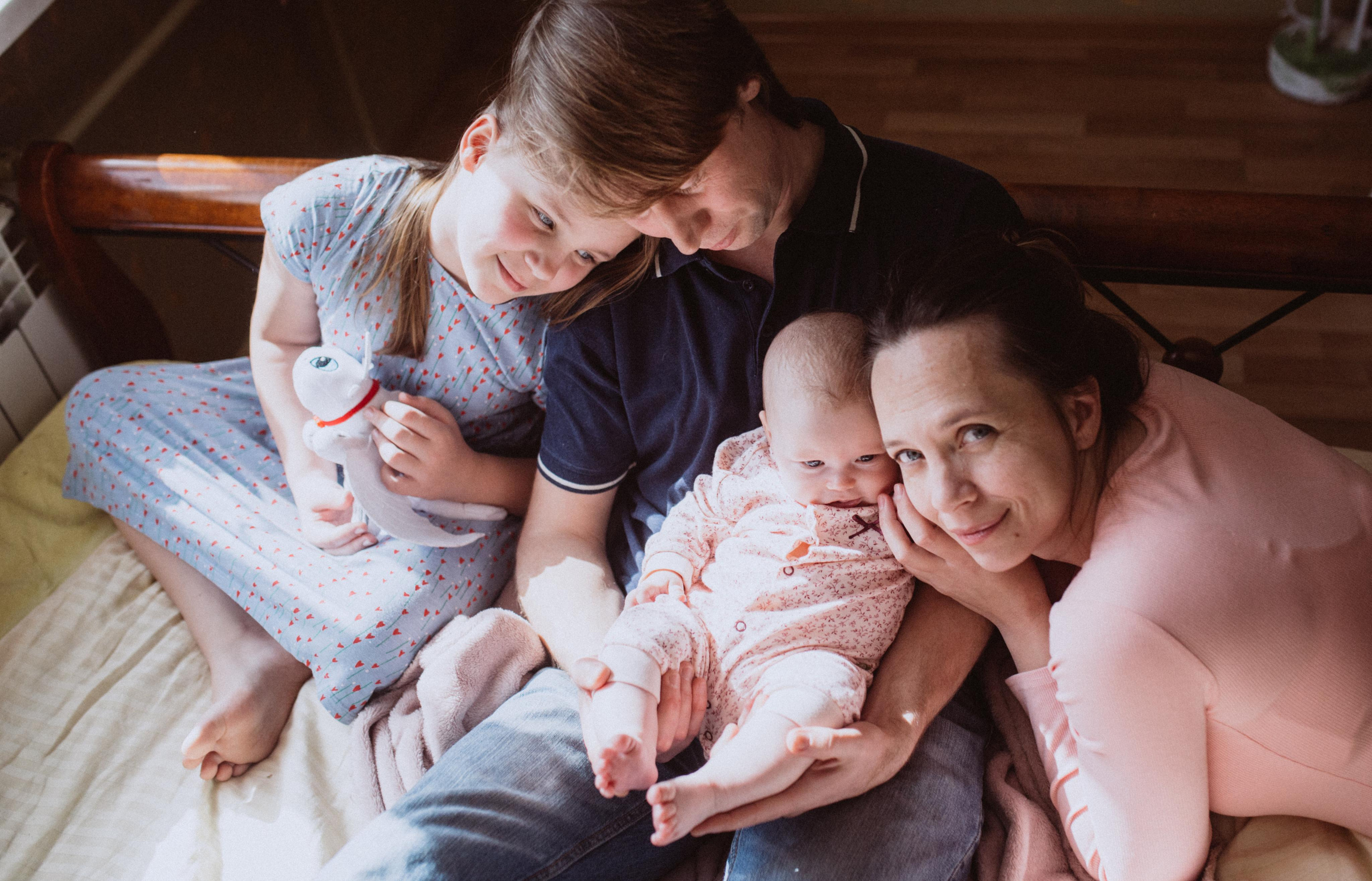 Вячеслав, Татьяна, девочки. Семейный и детский фотограф в Севастополе