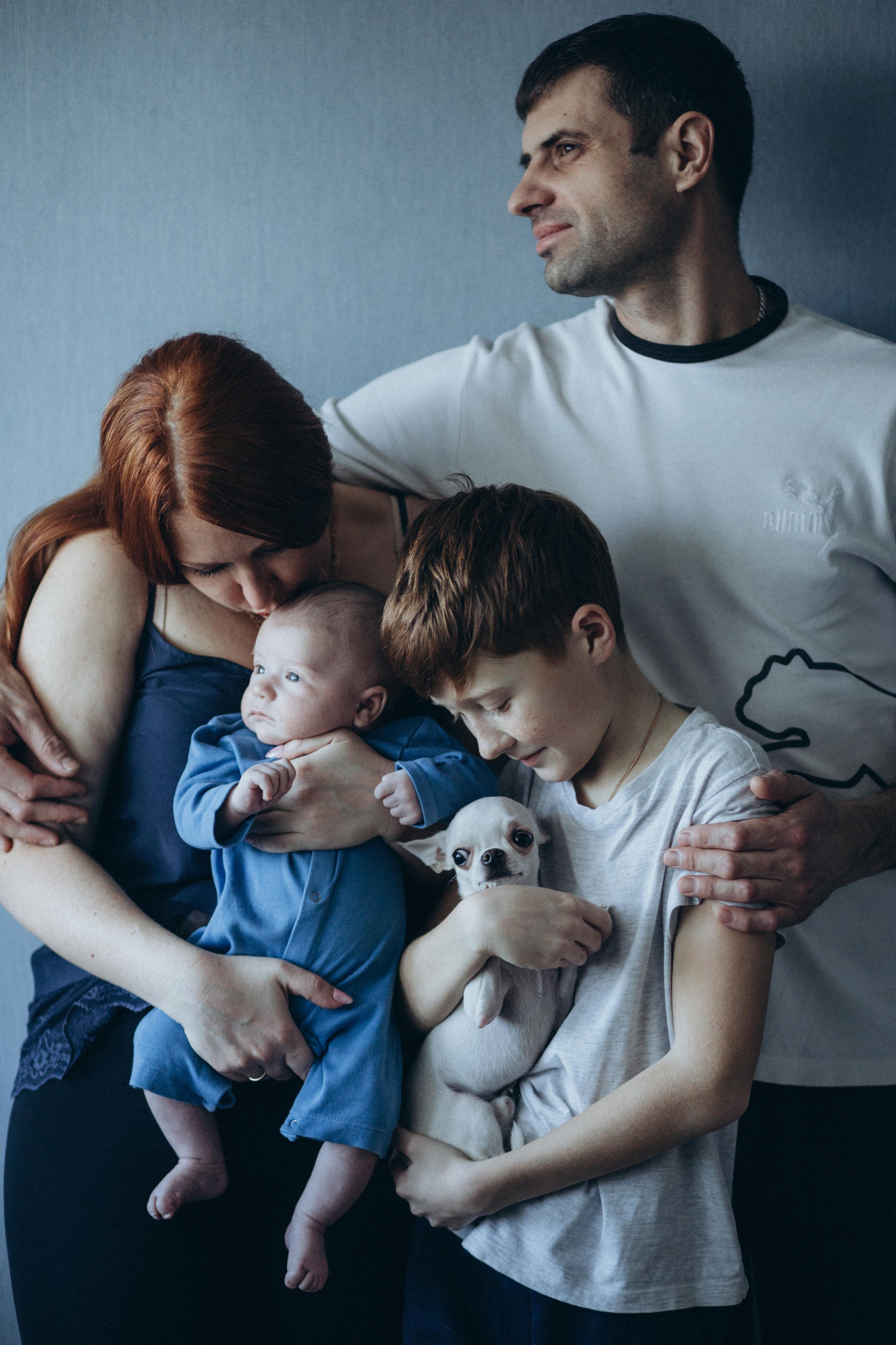 Дмитрий, Марина, Ярослав, Сергей. Семейный и детский фотограф в Севастополе