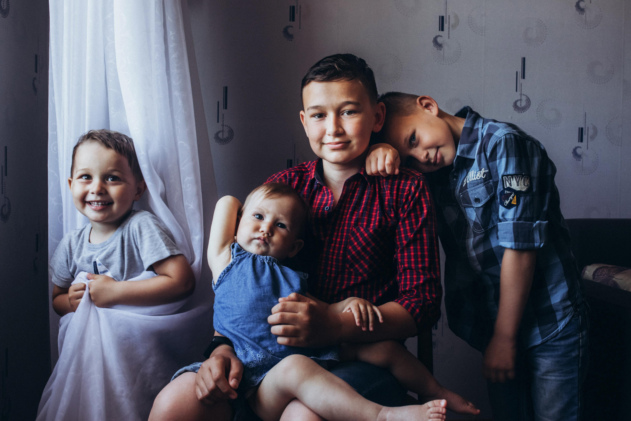 Домашний детский портрет. Семейный и детский фотограф в Севастополе