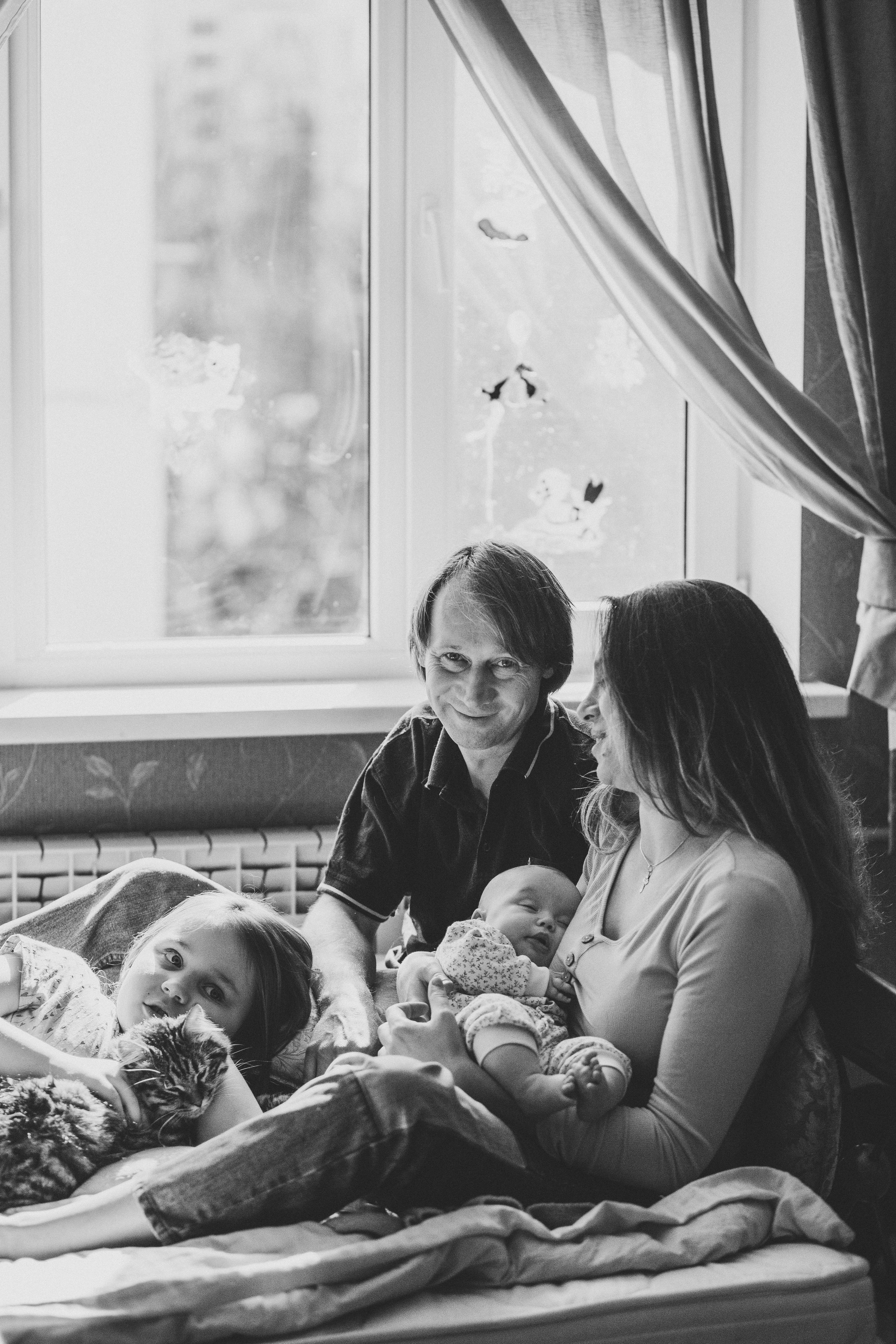 Вячеслав, Татьяна, девочки. Семейный и детский фотограф в Севастополе