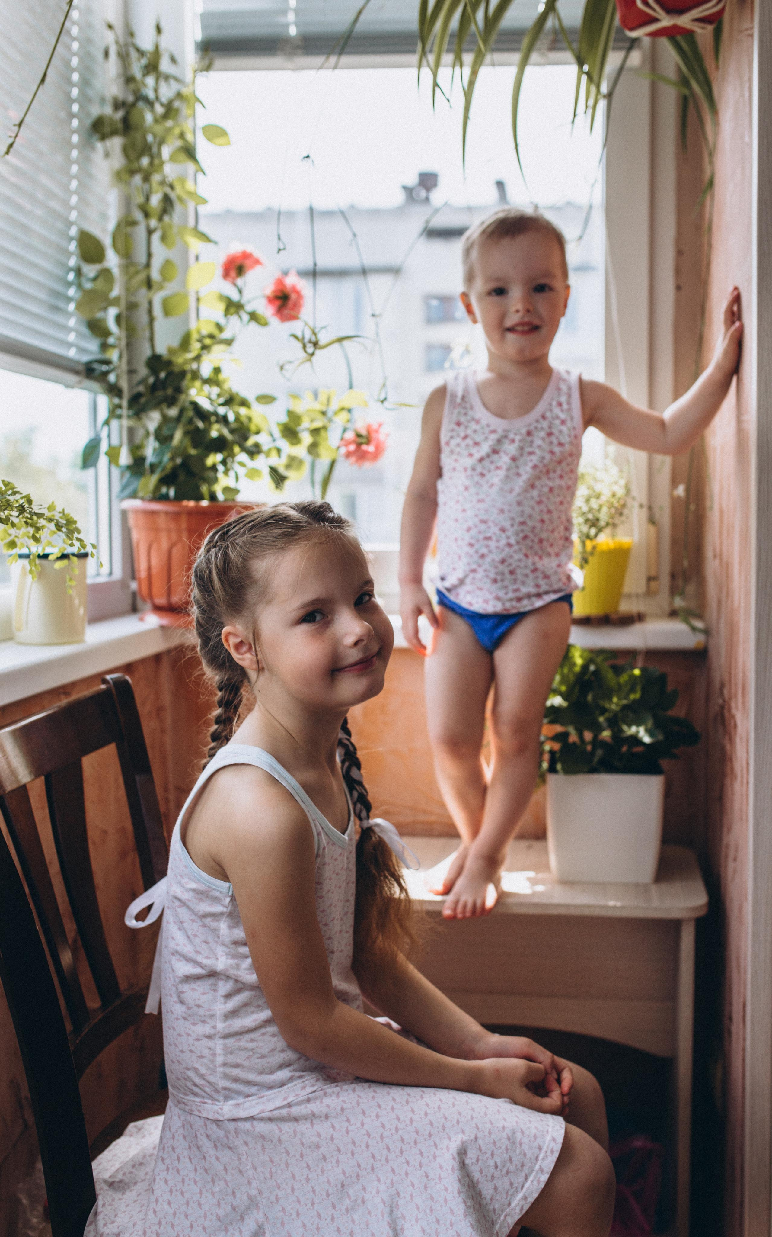 Домашний детский портрет. Семейный и детский фотограф в Севастополе