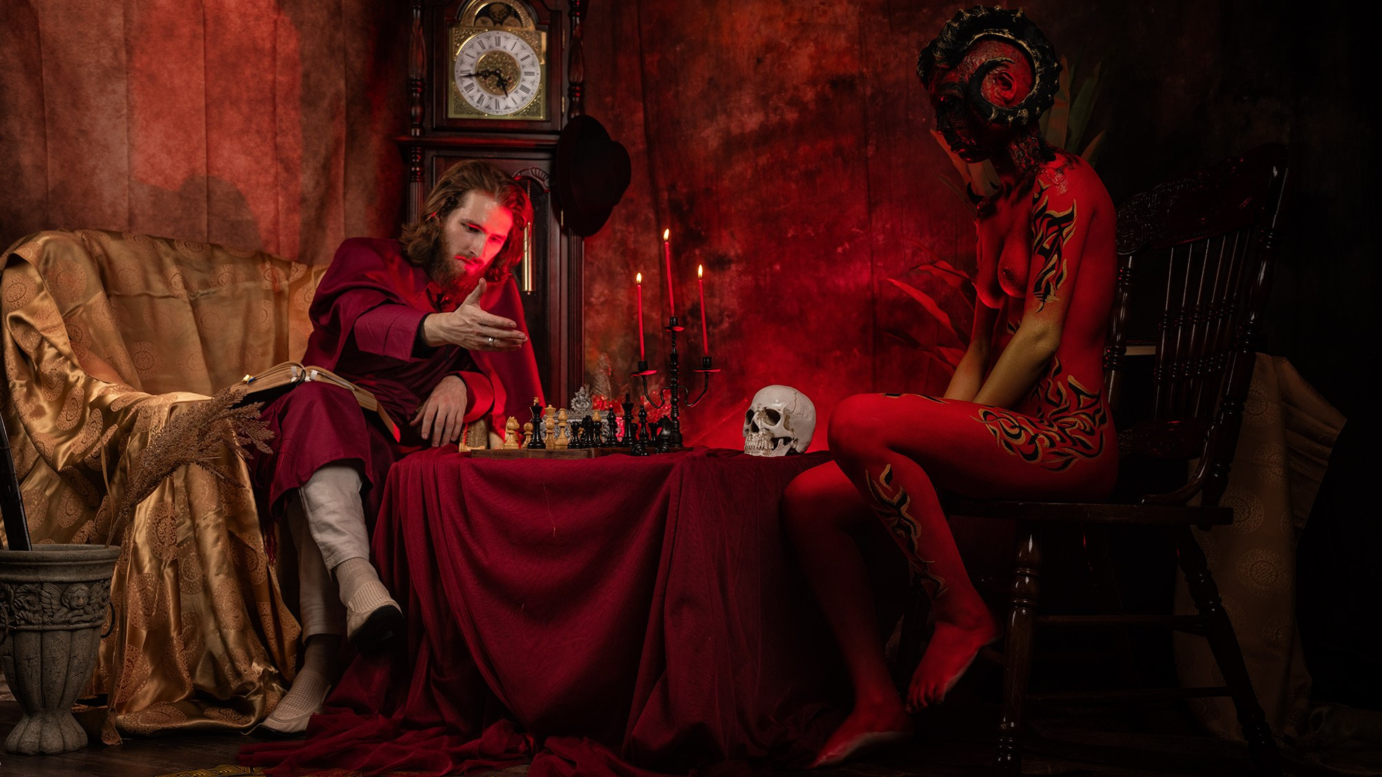 Демоны. Сайт Алматинского НЮ АРТ, будуар и фэшн фотографа Дениса Карпенко