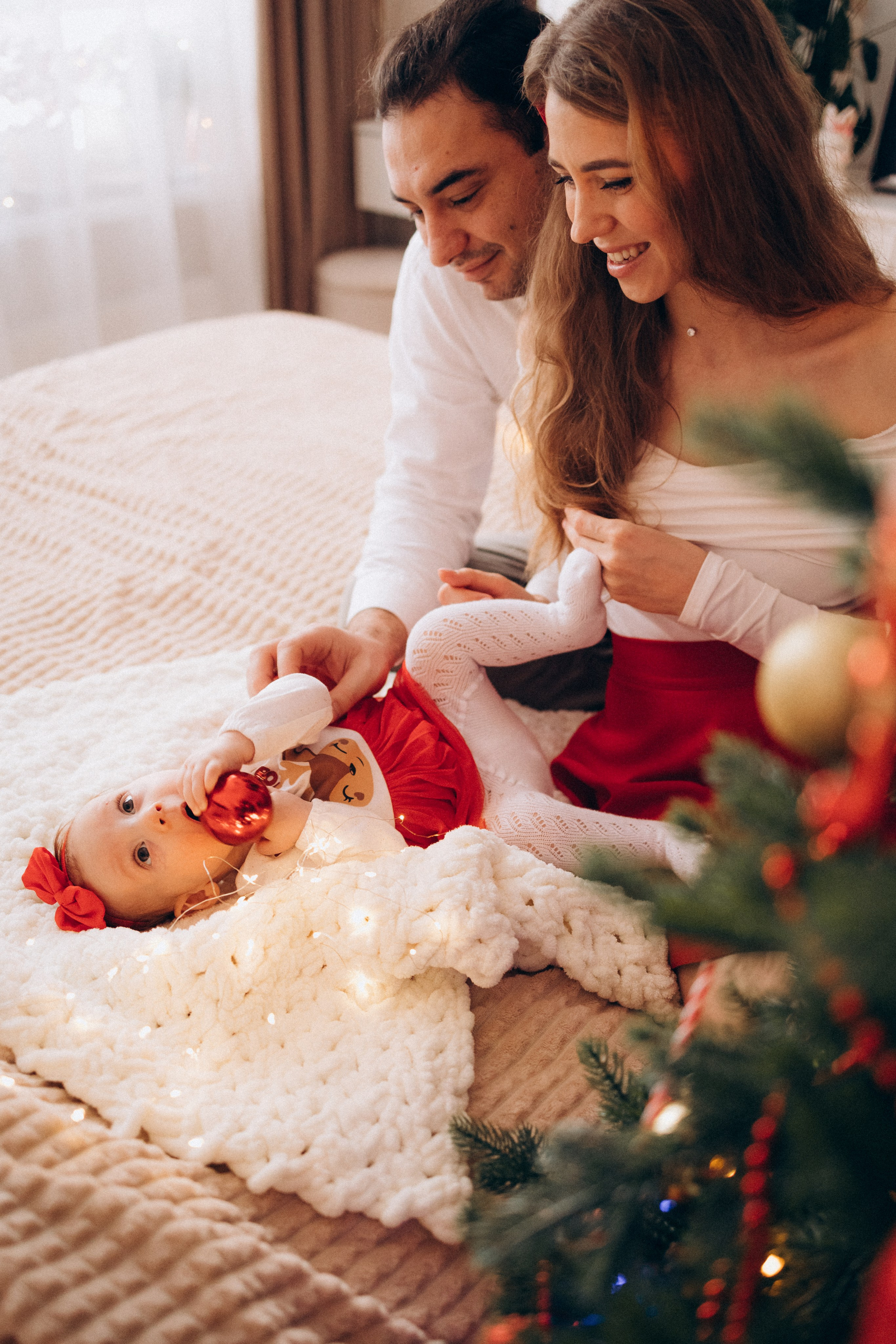 Надежда, Владислав и Василиса в преддверии Нового года!!!. Фотограф Москва Светлана Кирюшина