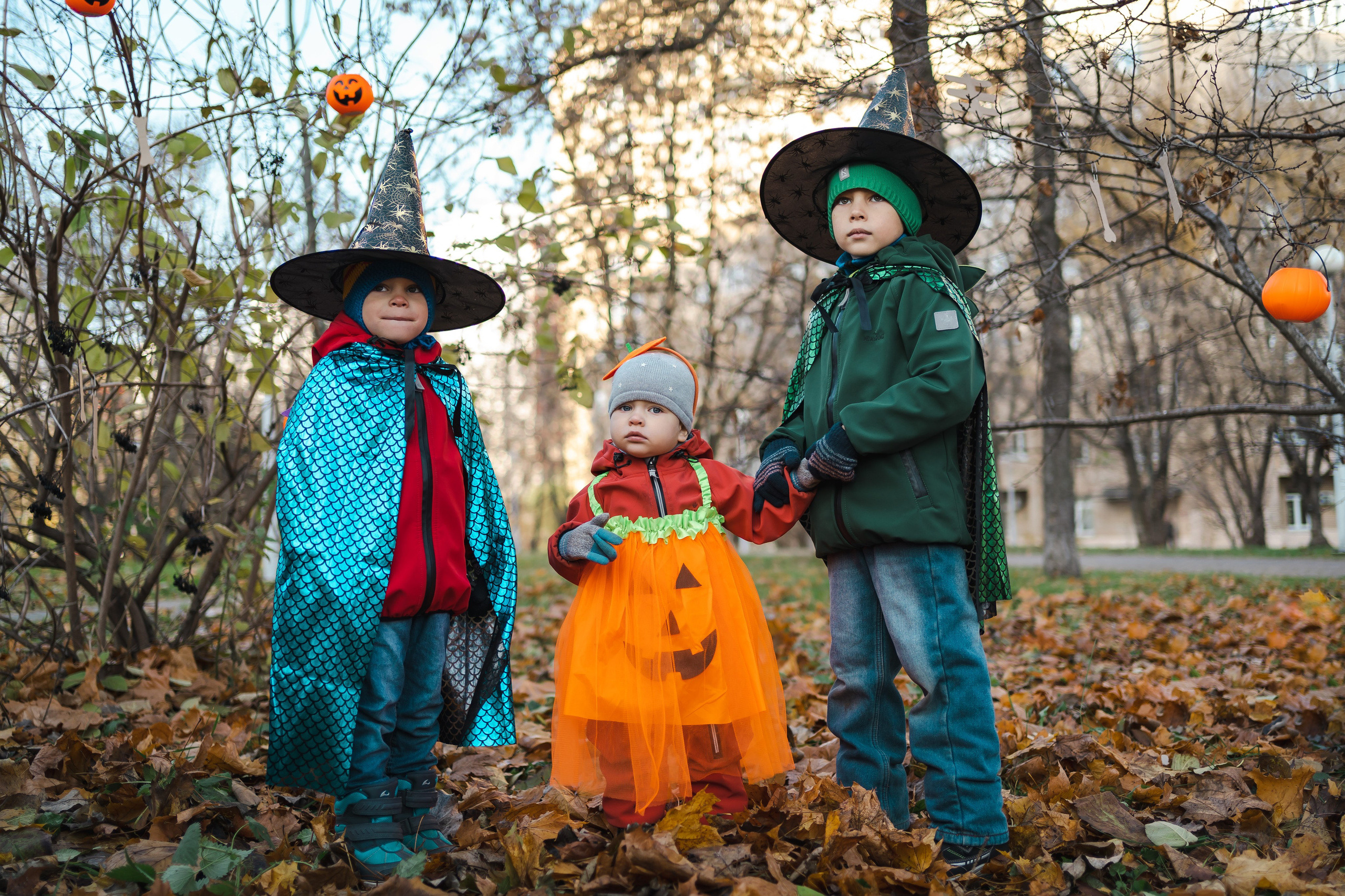 Хэллоуин с «Мамами ВДНХ». Семейный фотограф Варвара Сорока в городе Москве