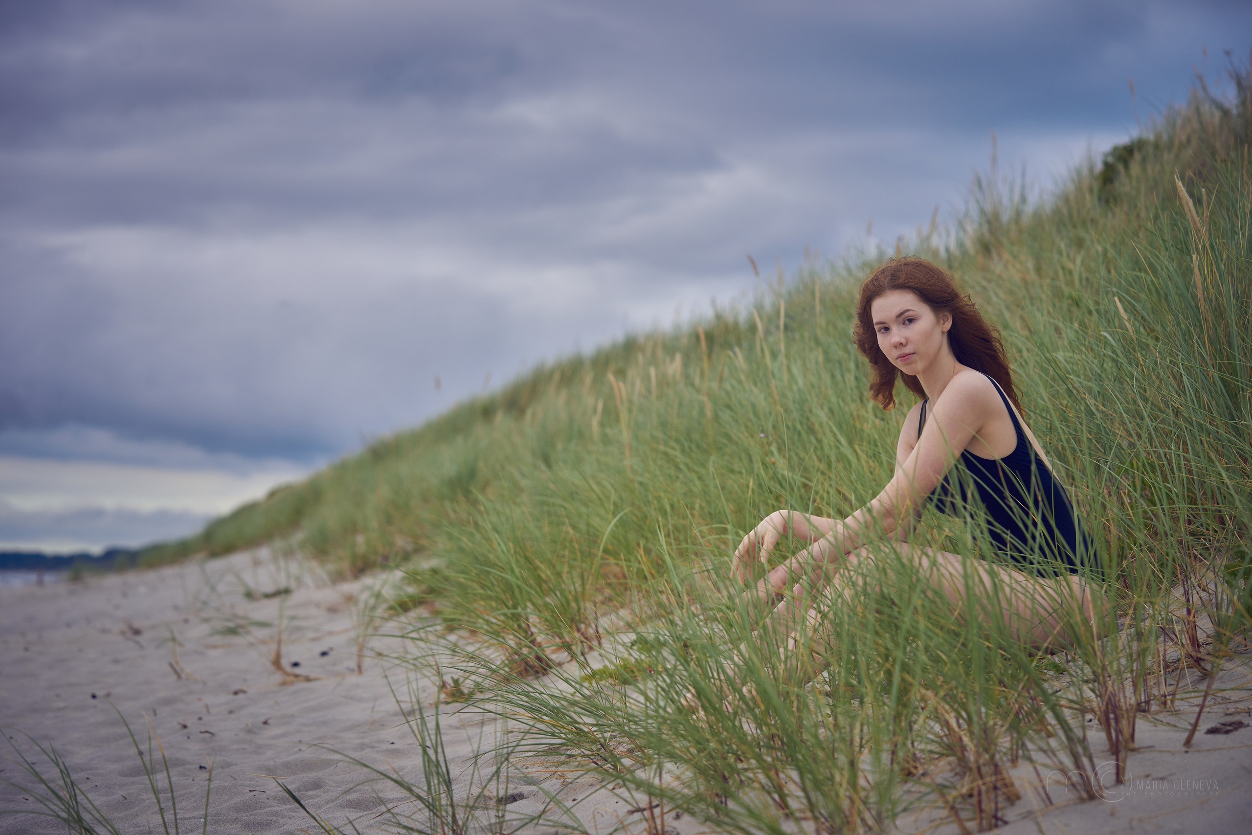 Полина и море. Фотограф Мария Оленева