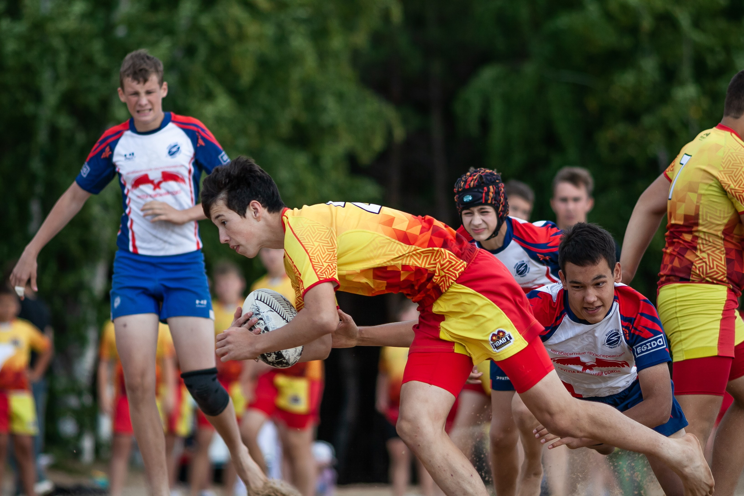 «Кубок «Молота» по пляжному Регби. Фотография