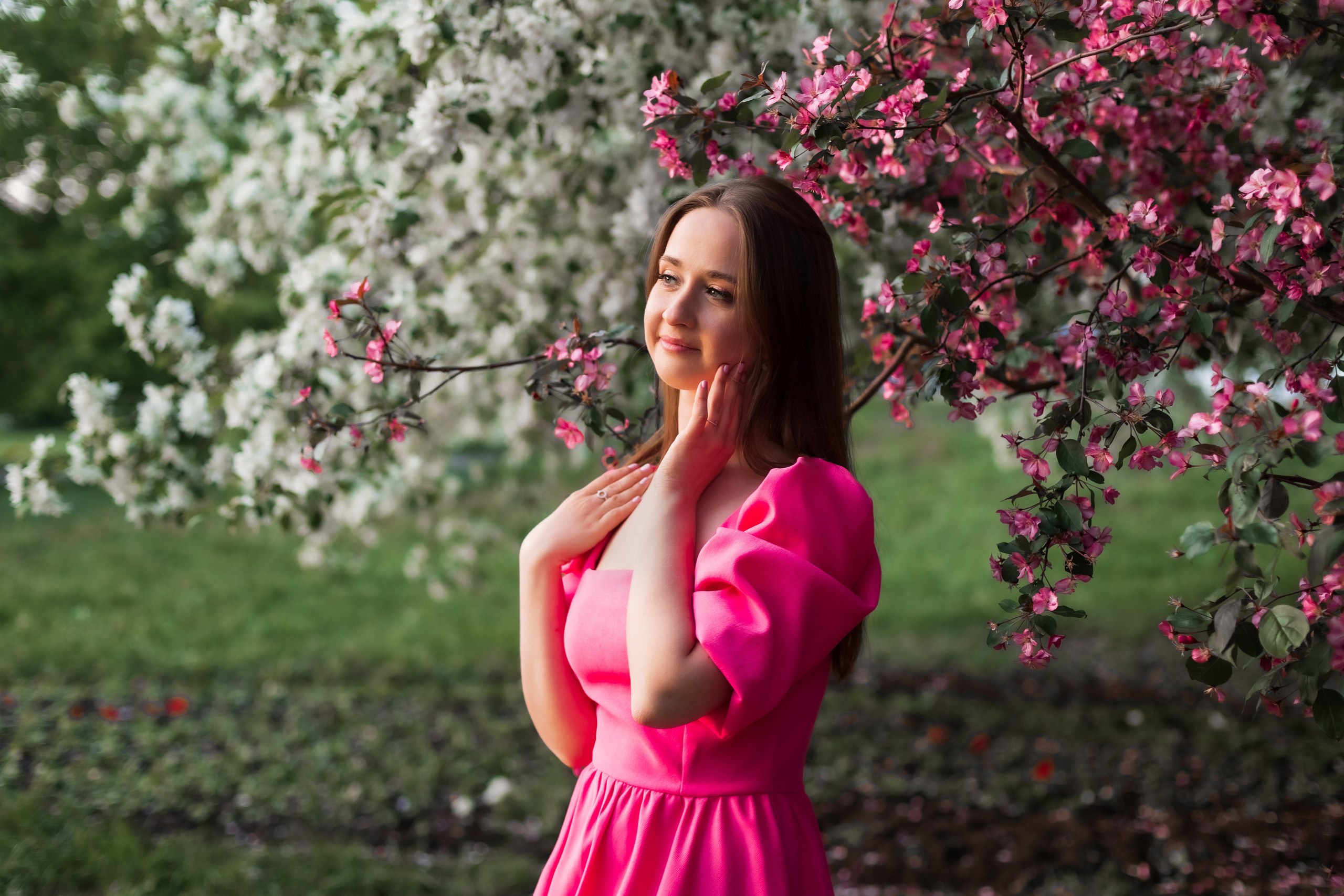 Алёна. Фотосессия в яблонях. Семейный и детский фотограф в Екатеринбурге Оксана Пипкина