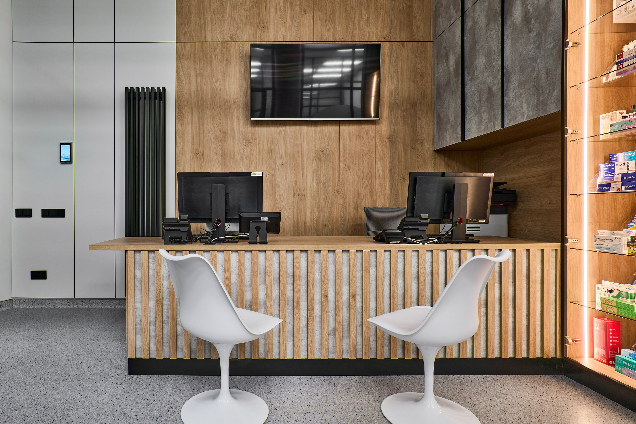 Стоматология «Линии Белого». Интерьерный фотограф. Фотограф архитектуры