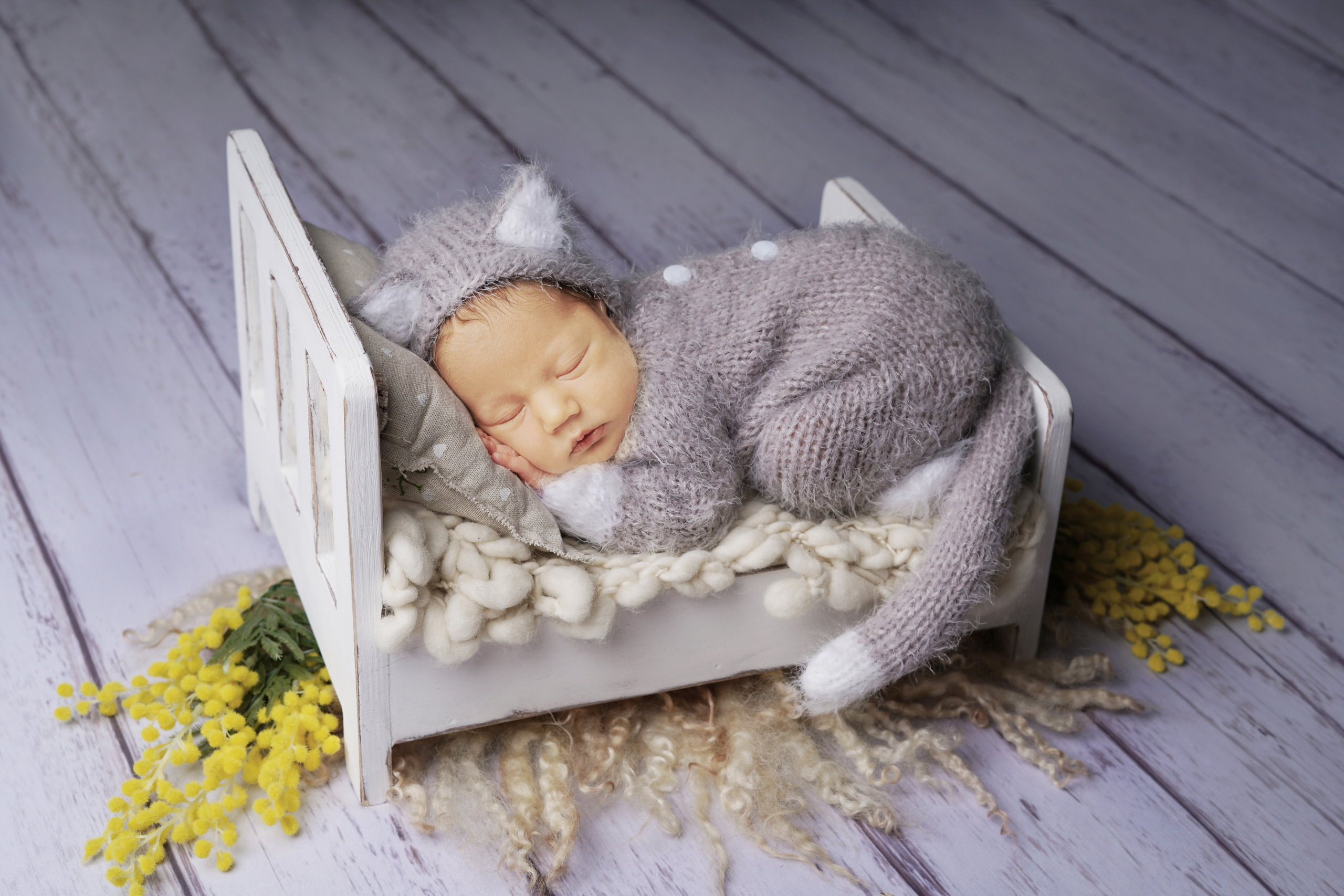 Фотосессия Арсения. Фотограф новорожденных Тюмень