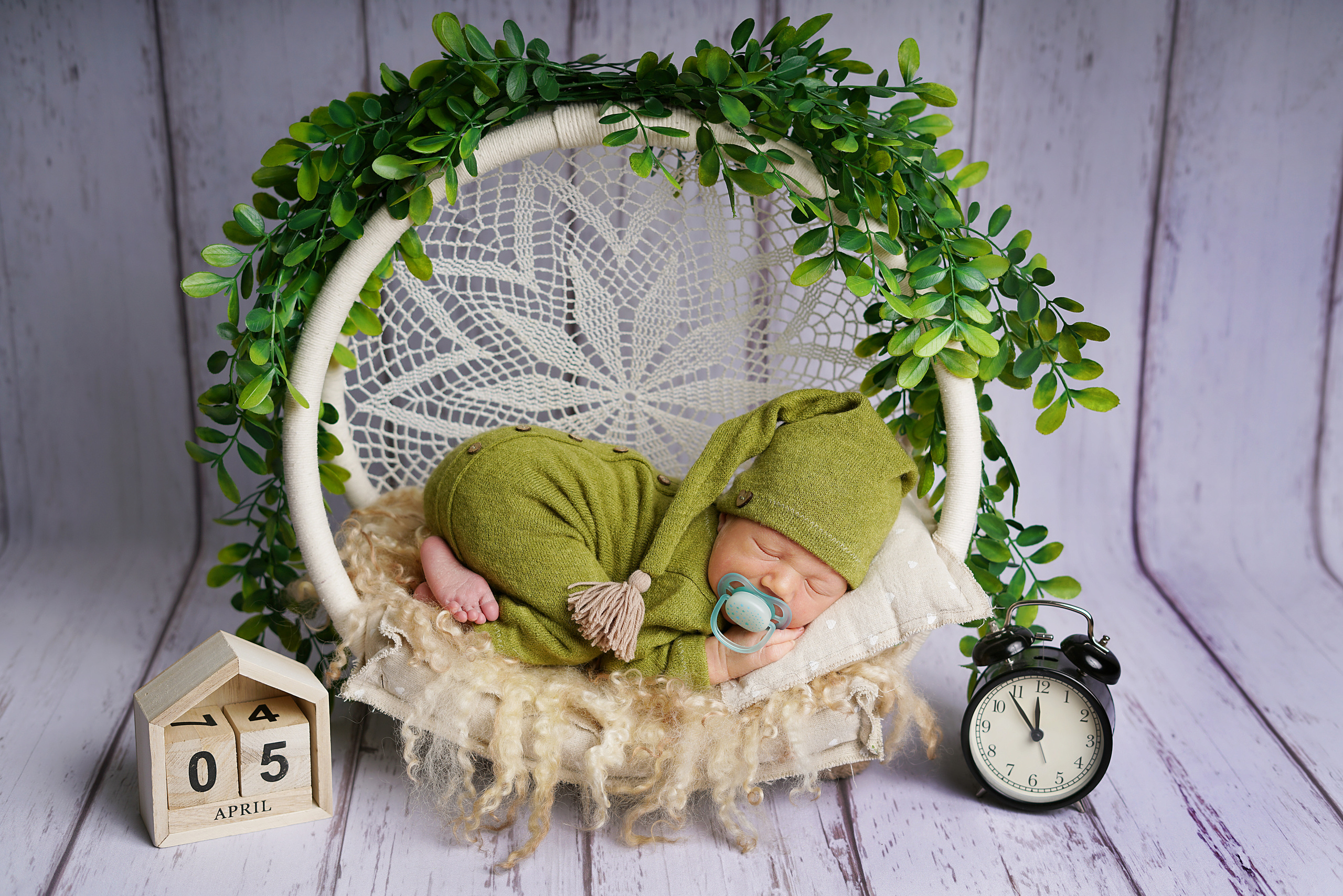 Фотосессия Арсения. Фотограф новорожденных Тюмень