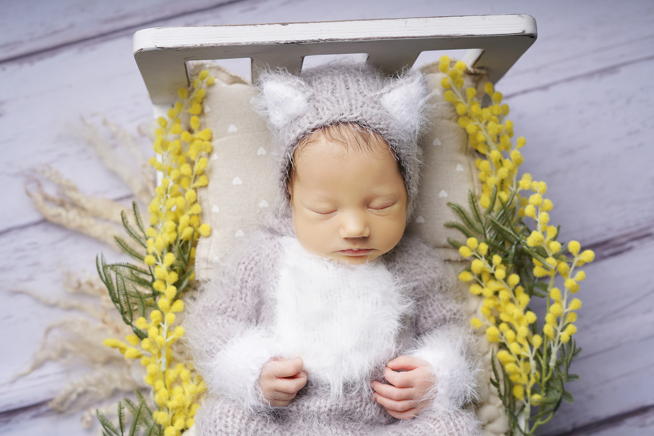 Фотосессия Арсения. Фотограф новорожденных Тюмень