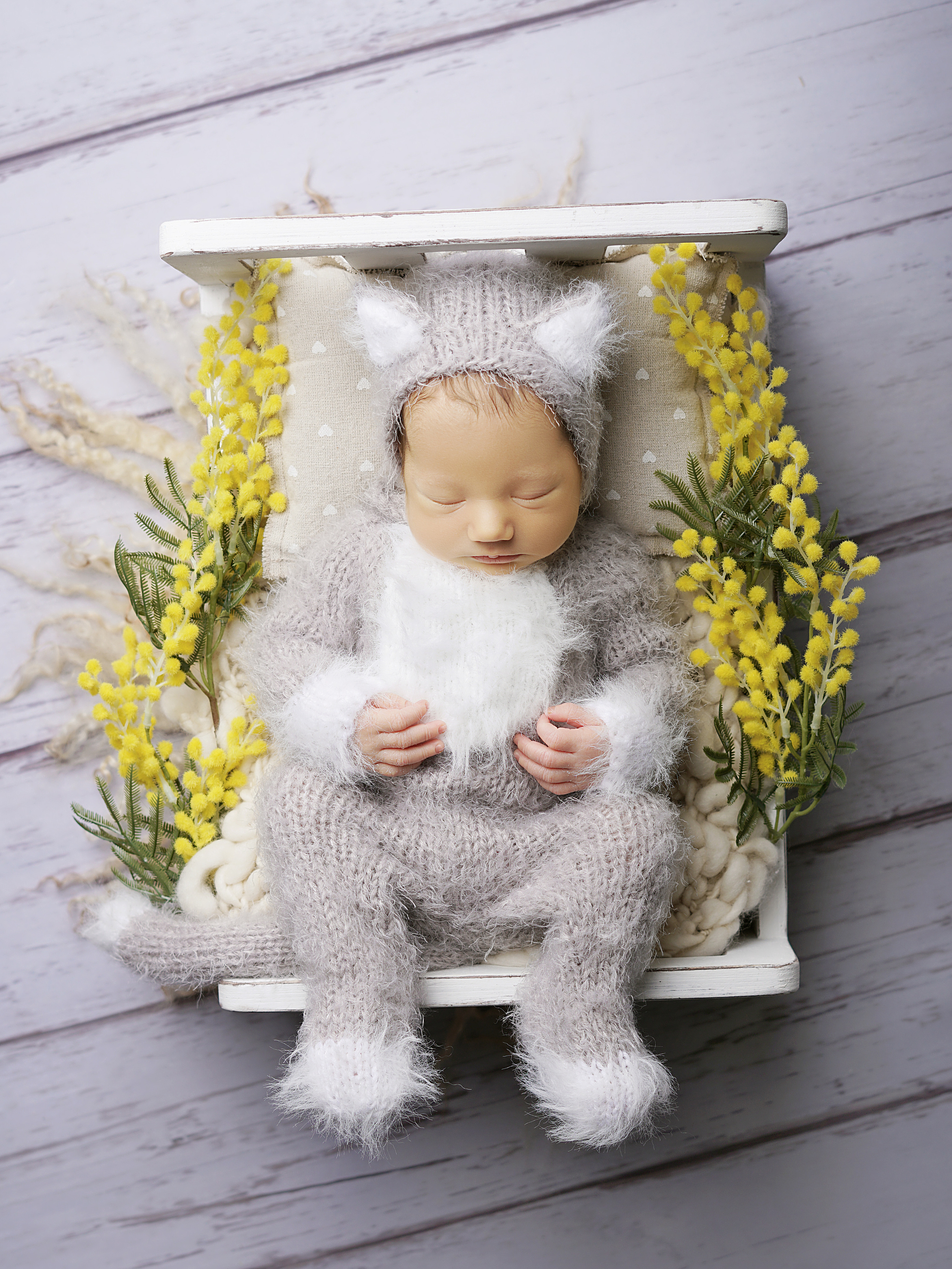 Фотосессия Арсения. Фотограф новорожденных Тюмень