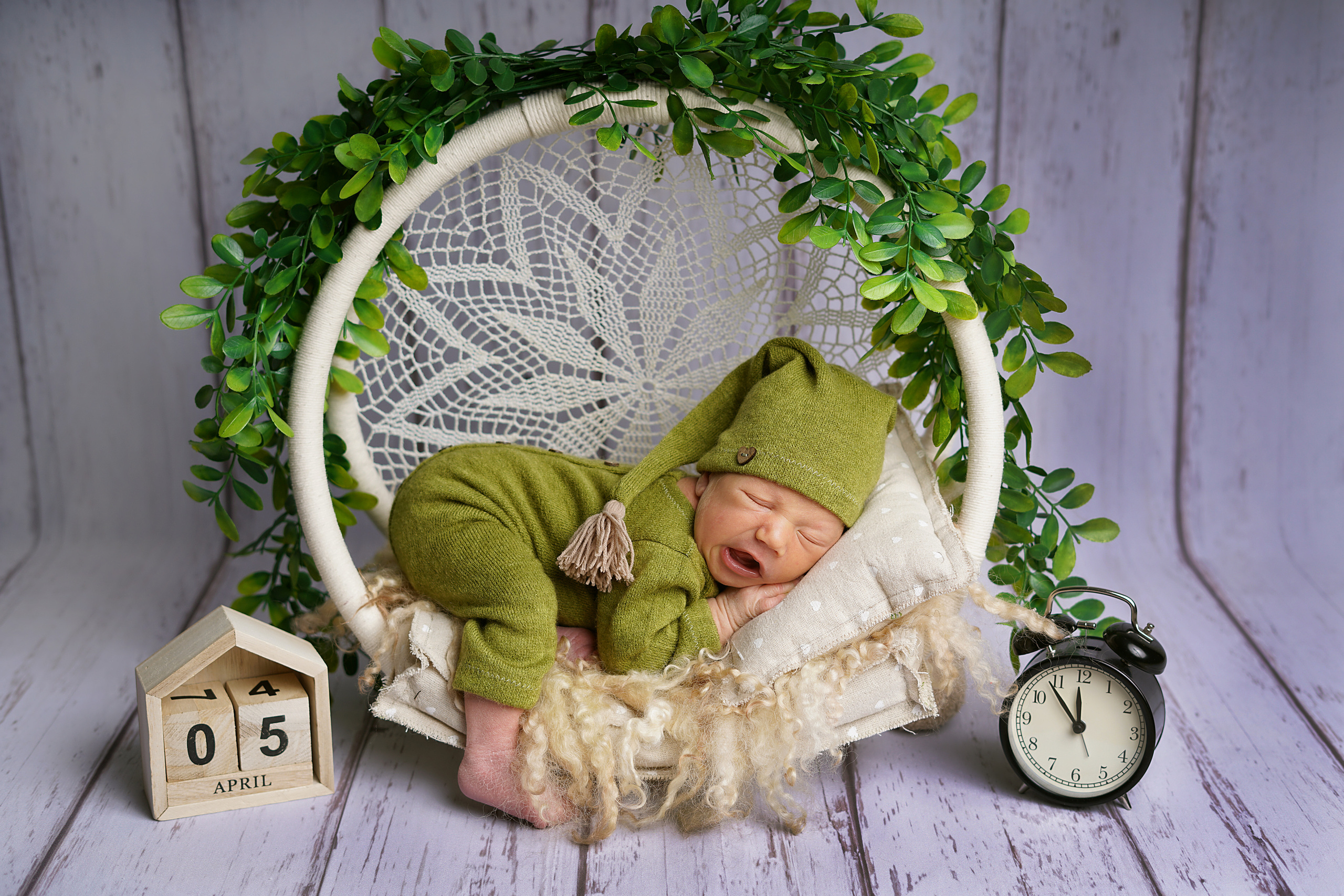 Фотосессия Арсения. Фотограф новорожденных Тюмень