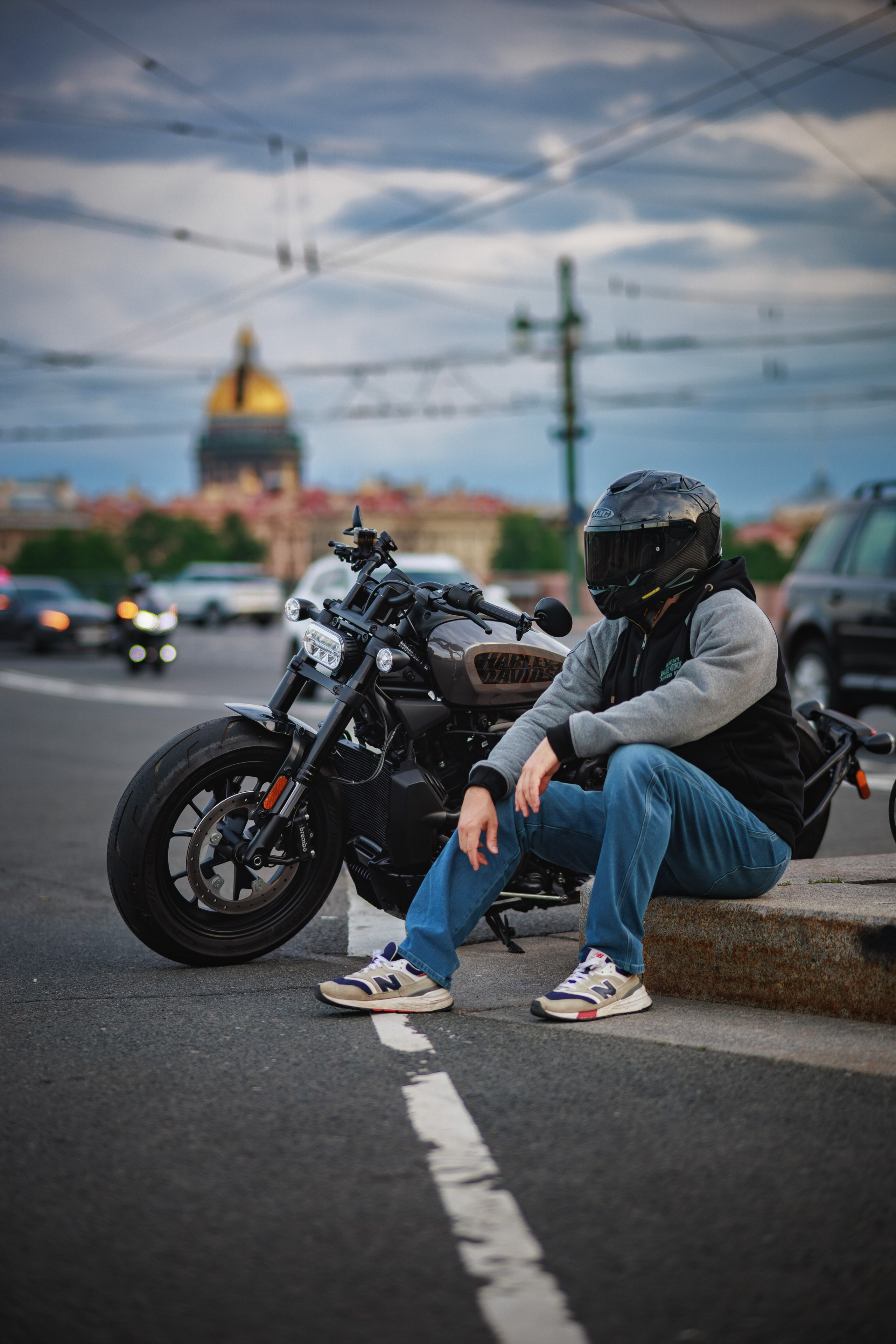 Фотосессия с HD Sporster S. Профессиональный фотограф Санкт-Петербург