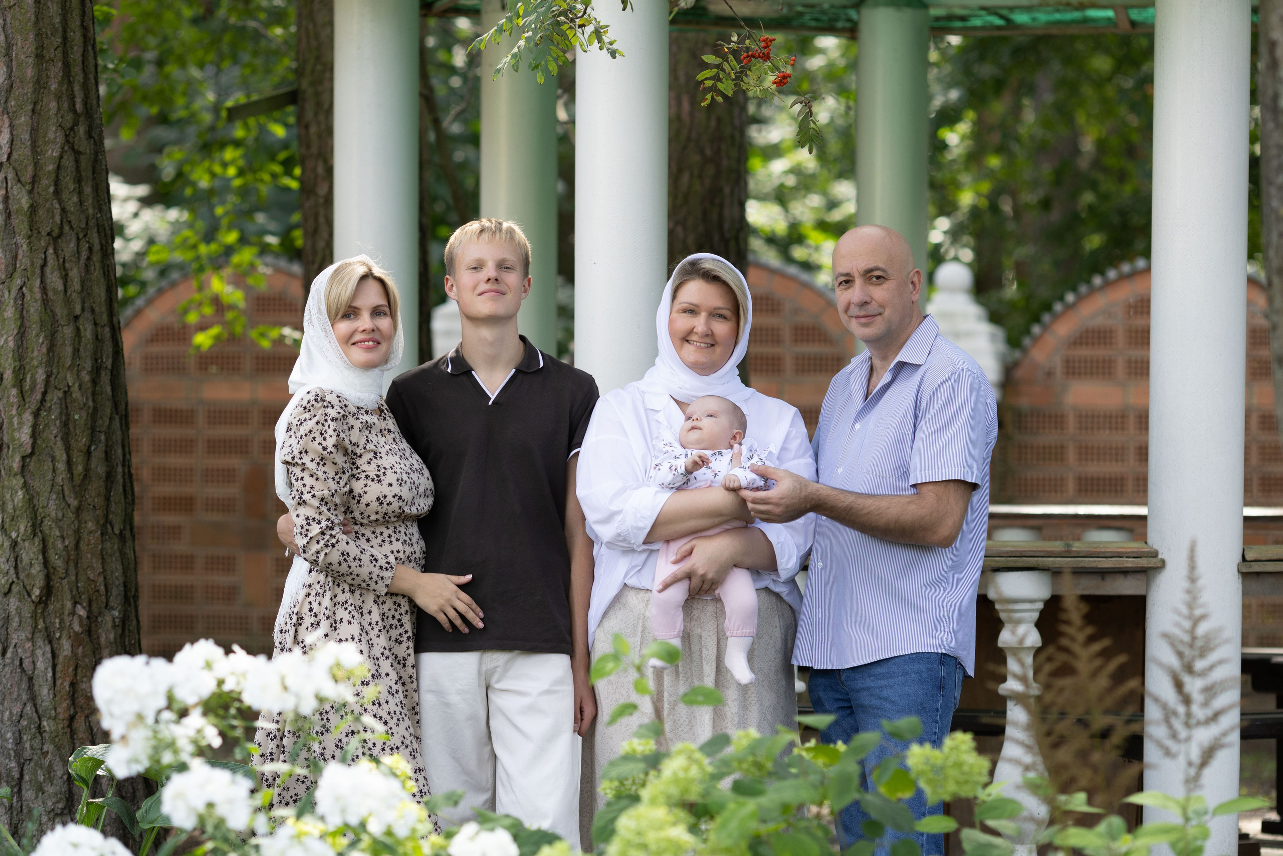 Крещение Веры. Храм преподобного Саввы Сторожевского. Семейный и детский фотограф Анна Петракова