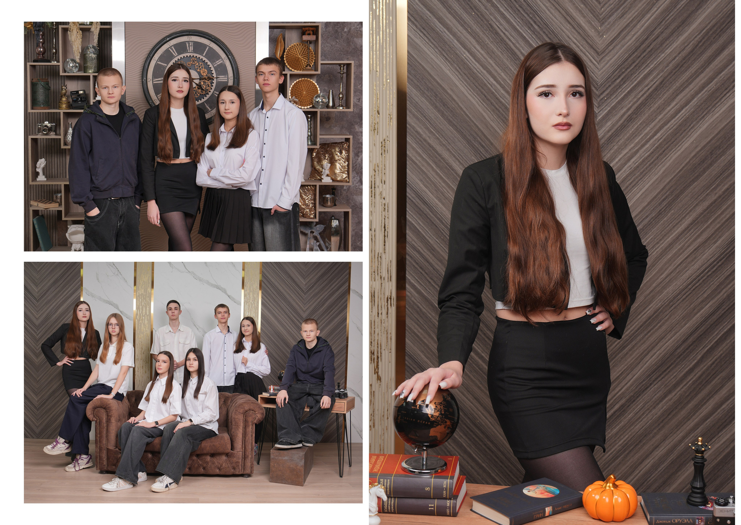 ЛИЦЕЙ 12 9 Б. Красивый выпускной альбом в Краснодаре