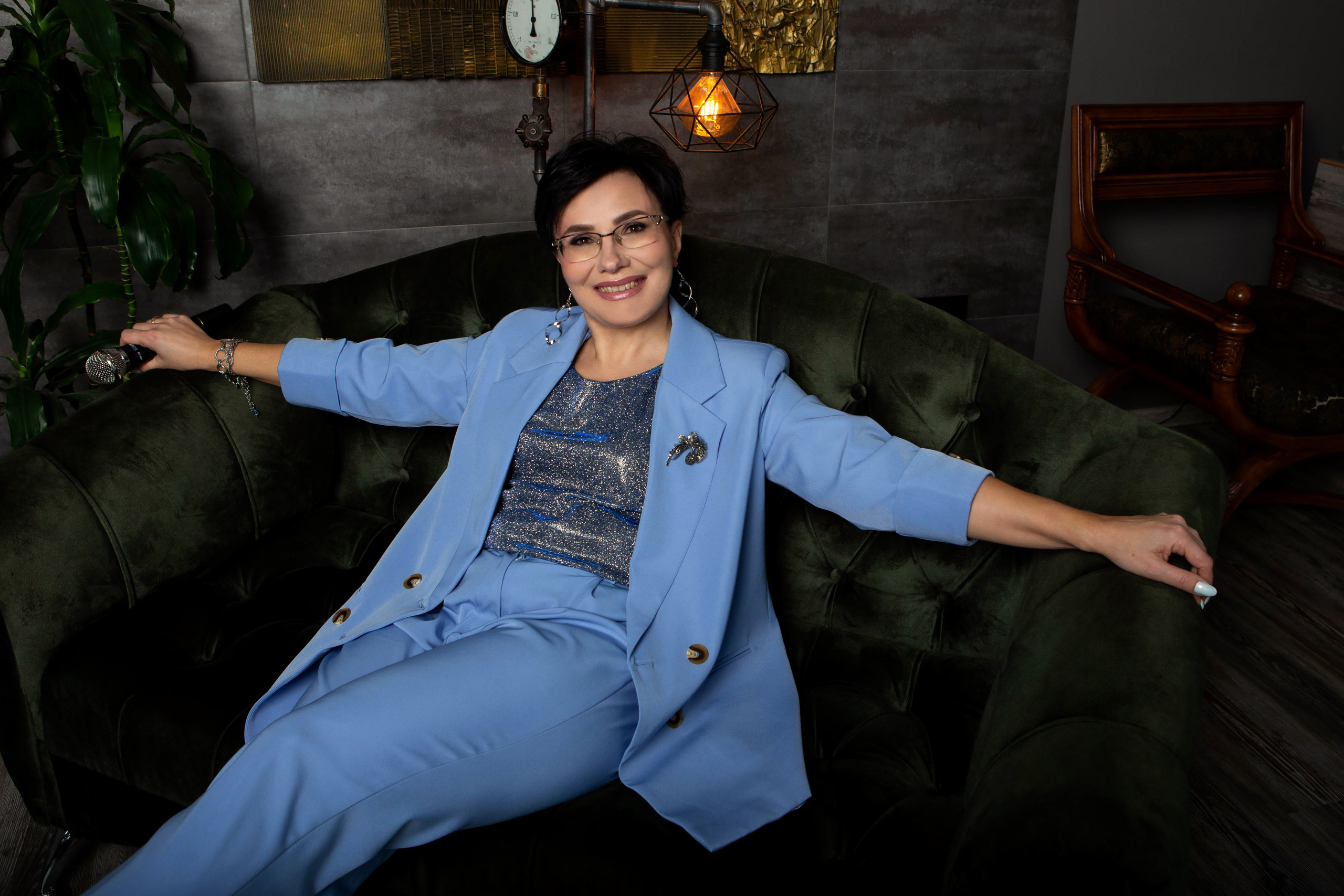 Контент съёмка для ведущей. Главная