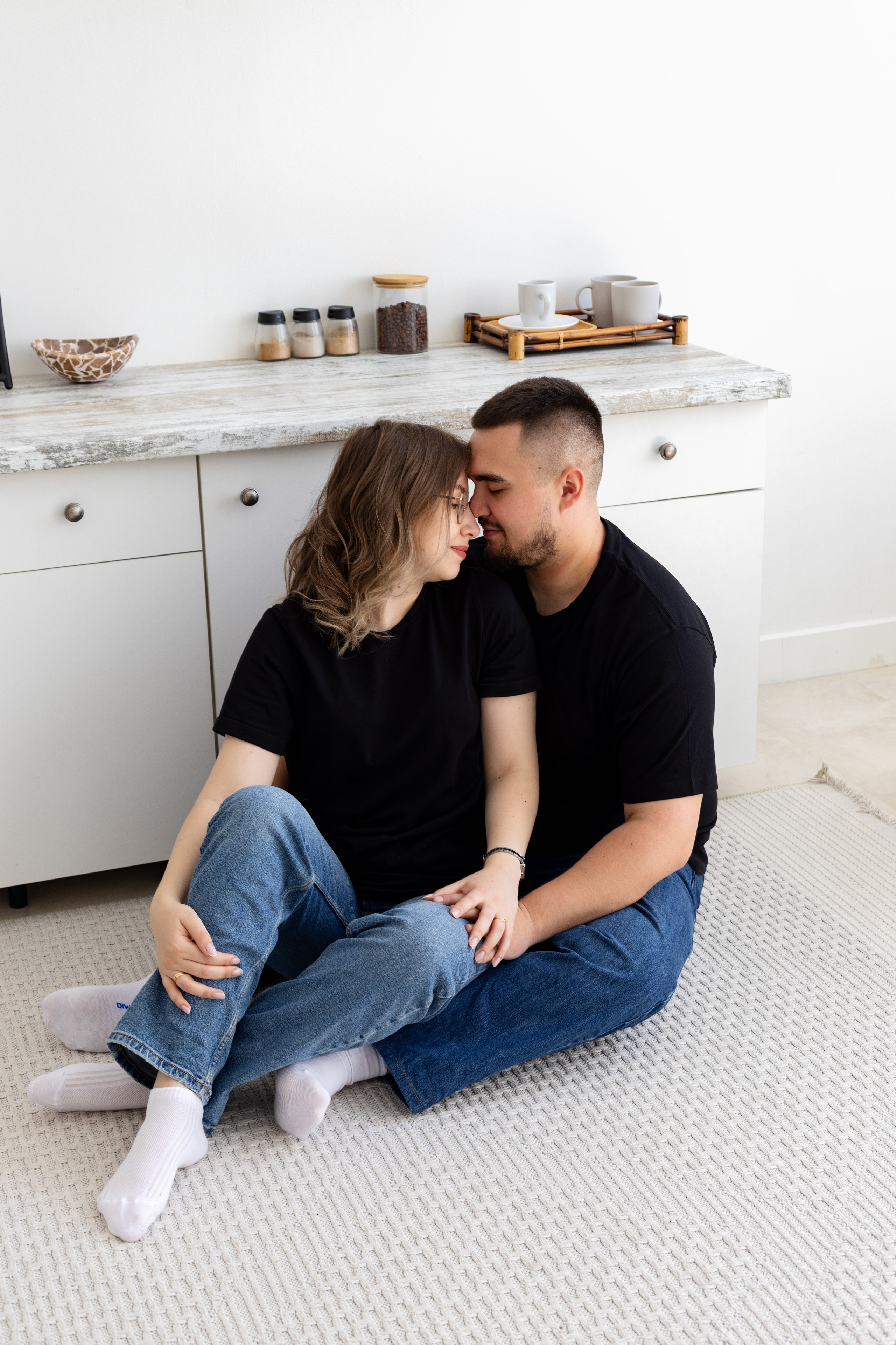 Семейная фотосессия в студии (Михаил, Крестина и Макар). Женский фотограф в Орске Новотроицке Динара Долганова