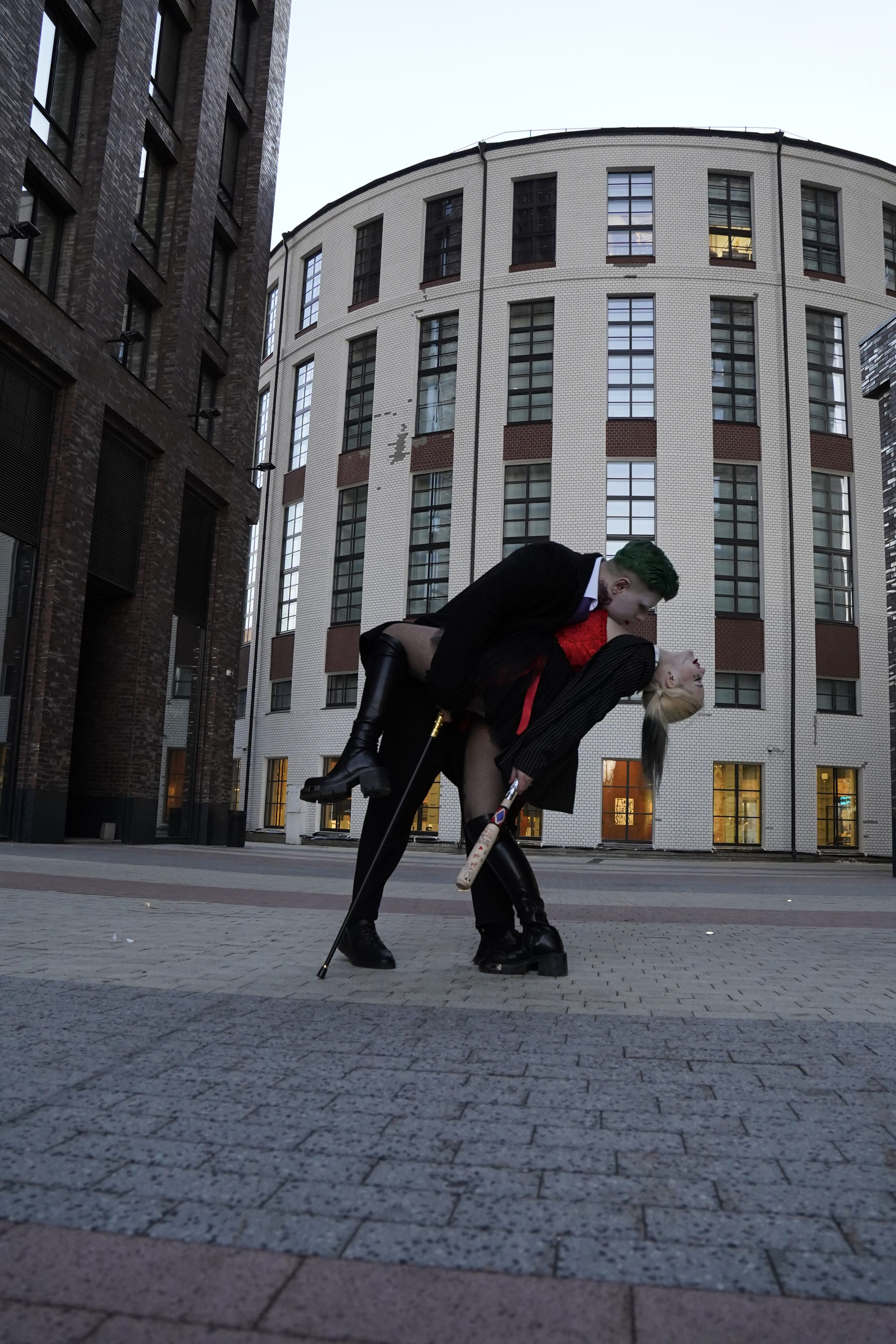 Харли и Джокер. Фотограф и видеограф Елена Суетенкова, Создание ярких воспоминаний о важных событиях. Москва, Россия, Мир