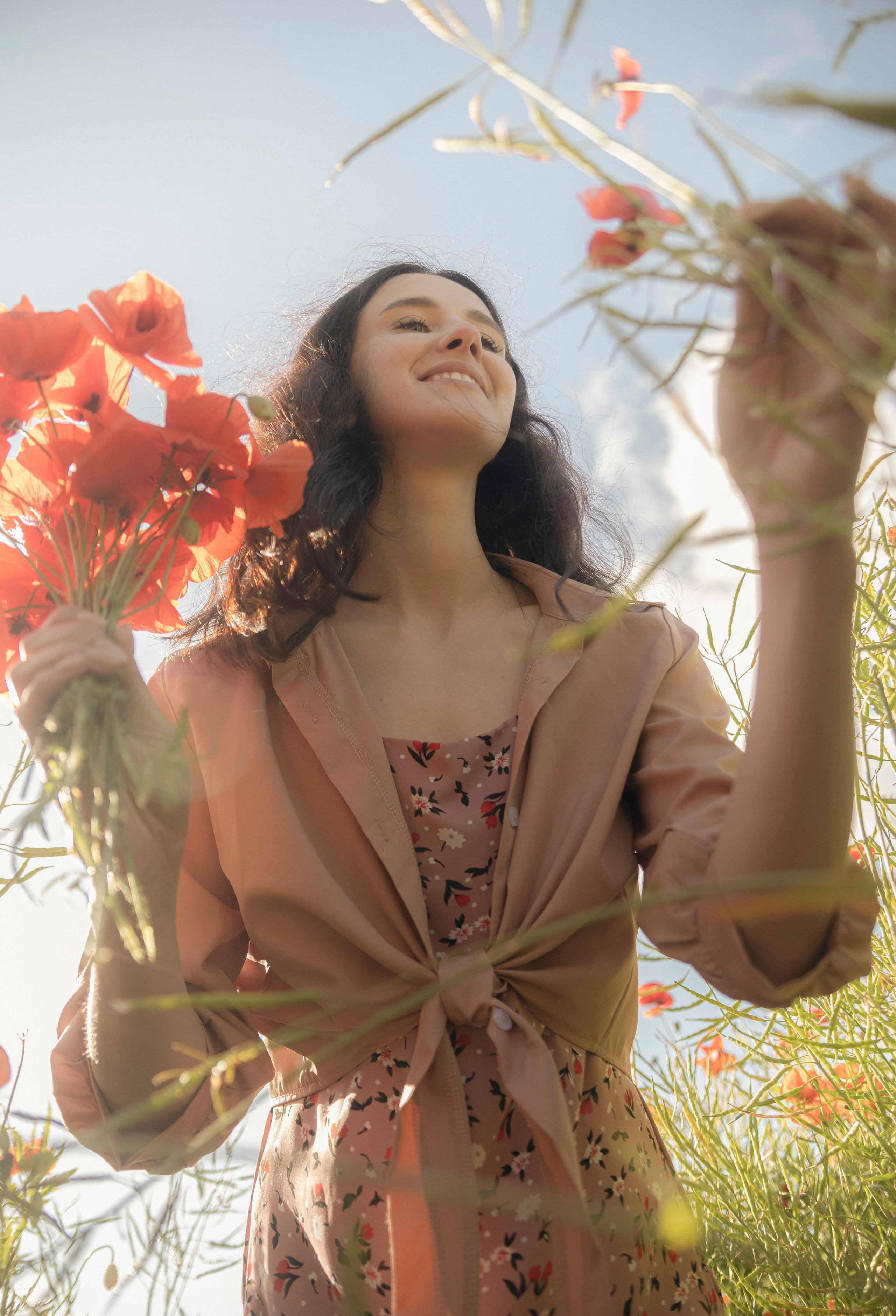 В Маках. Портретный фотограф в Калининграде Алеся Раух