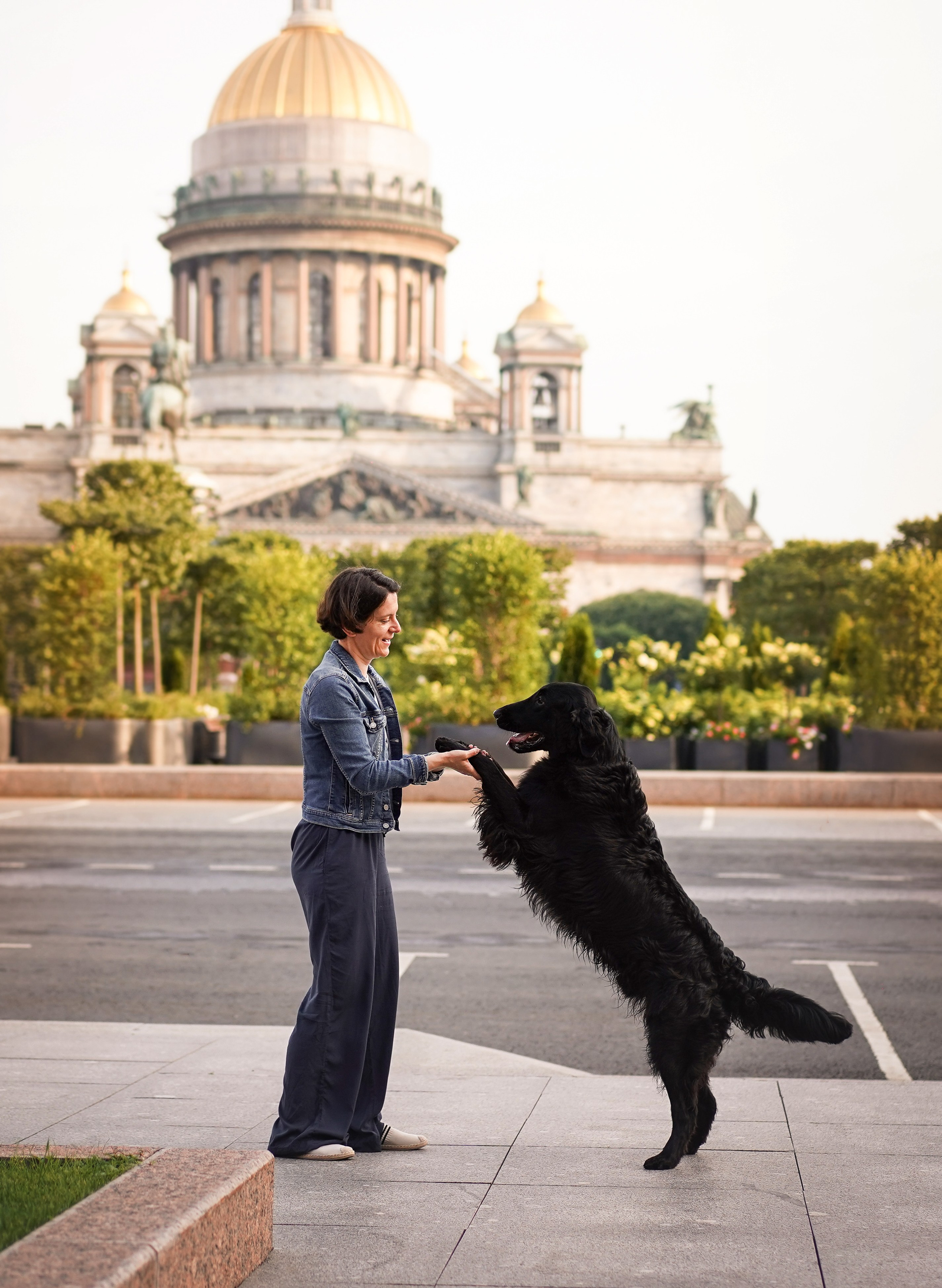 Анна и Мустик. Фотограф-анималист в Санкт-Петербурге Яна Мартынова