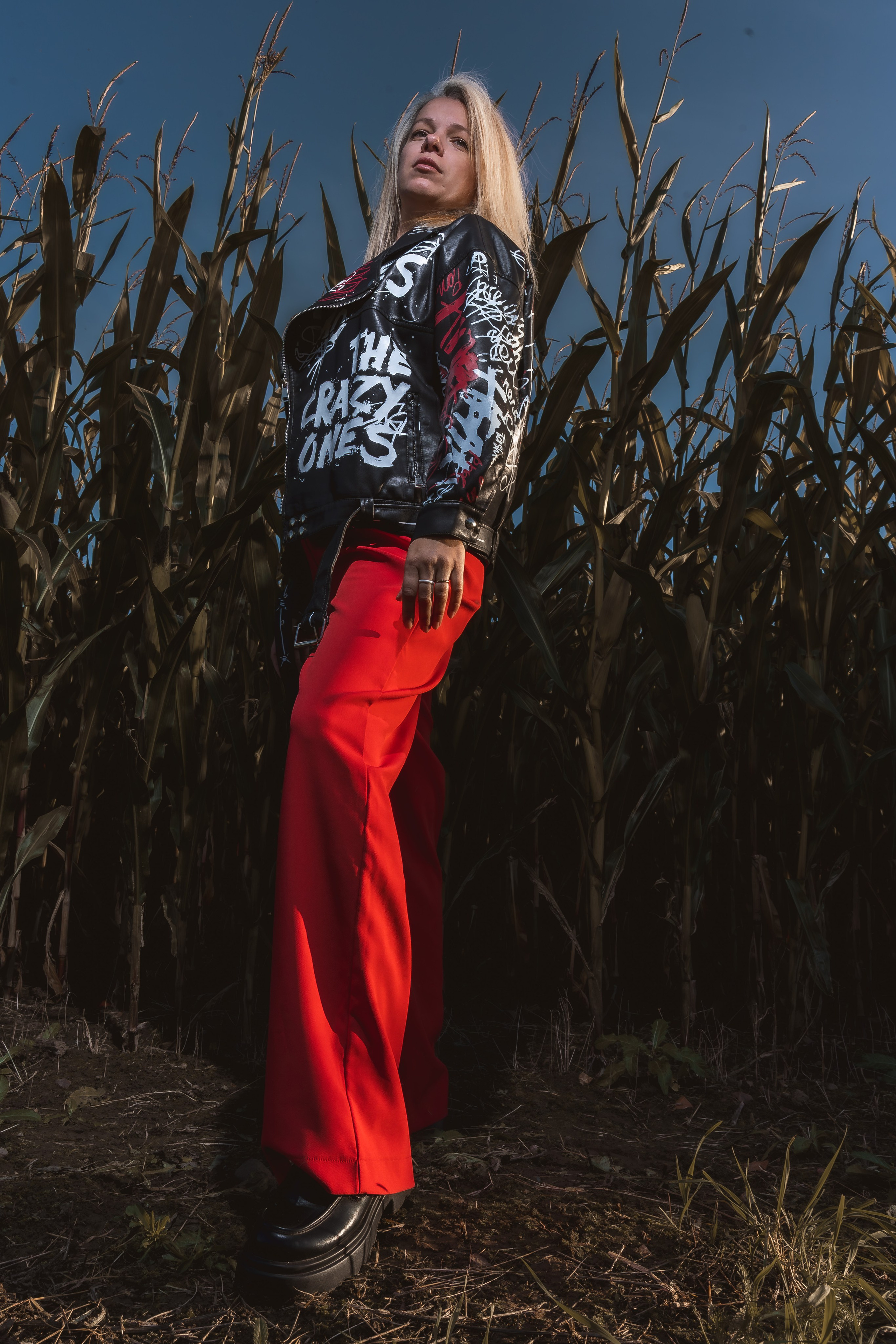 фото в кукурузе