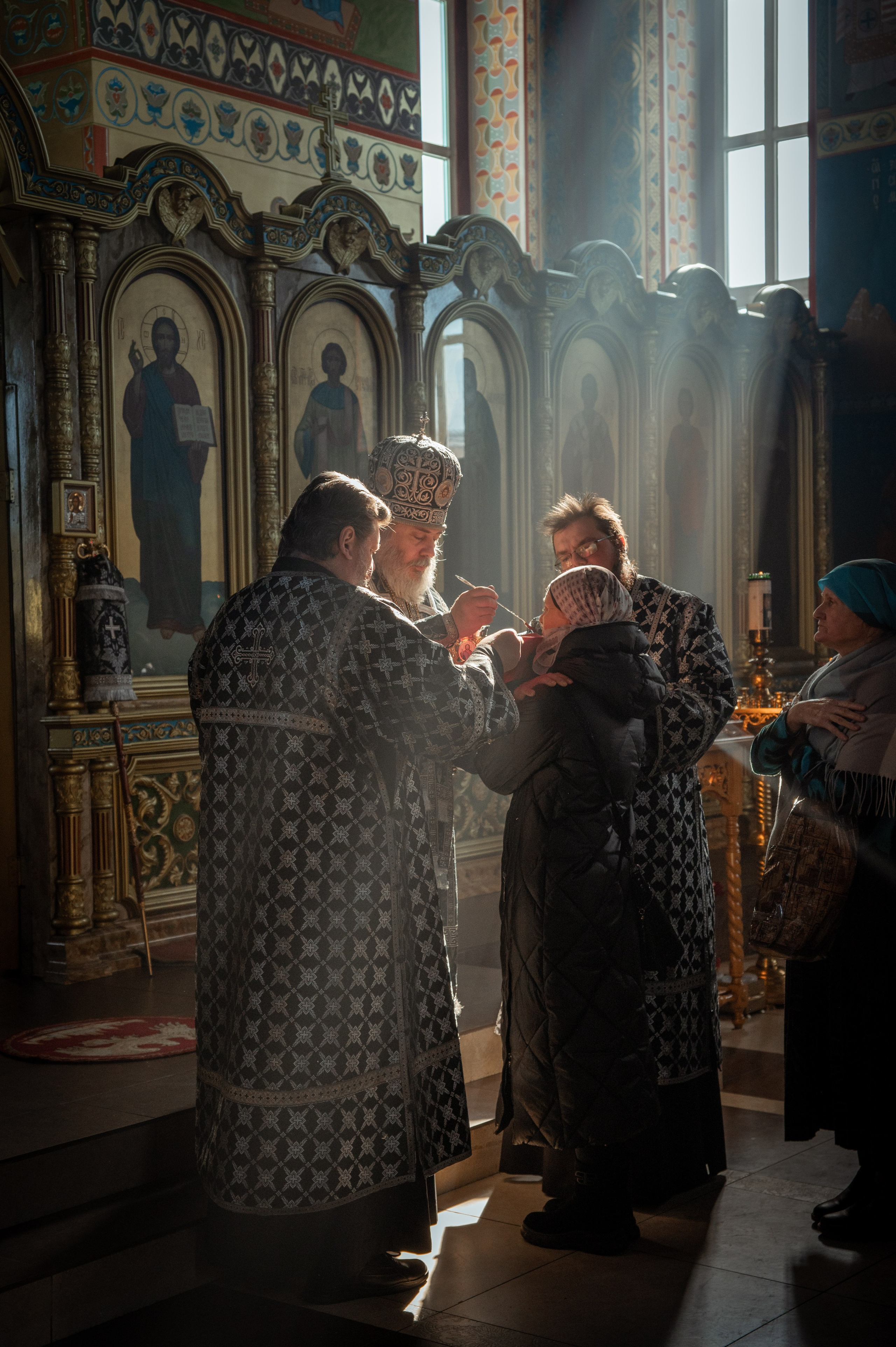 Преждеосвящение Даров. Храм Серафима Саровского. Церковный, семейный и репортажный фотограф Волгоград, Волжский