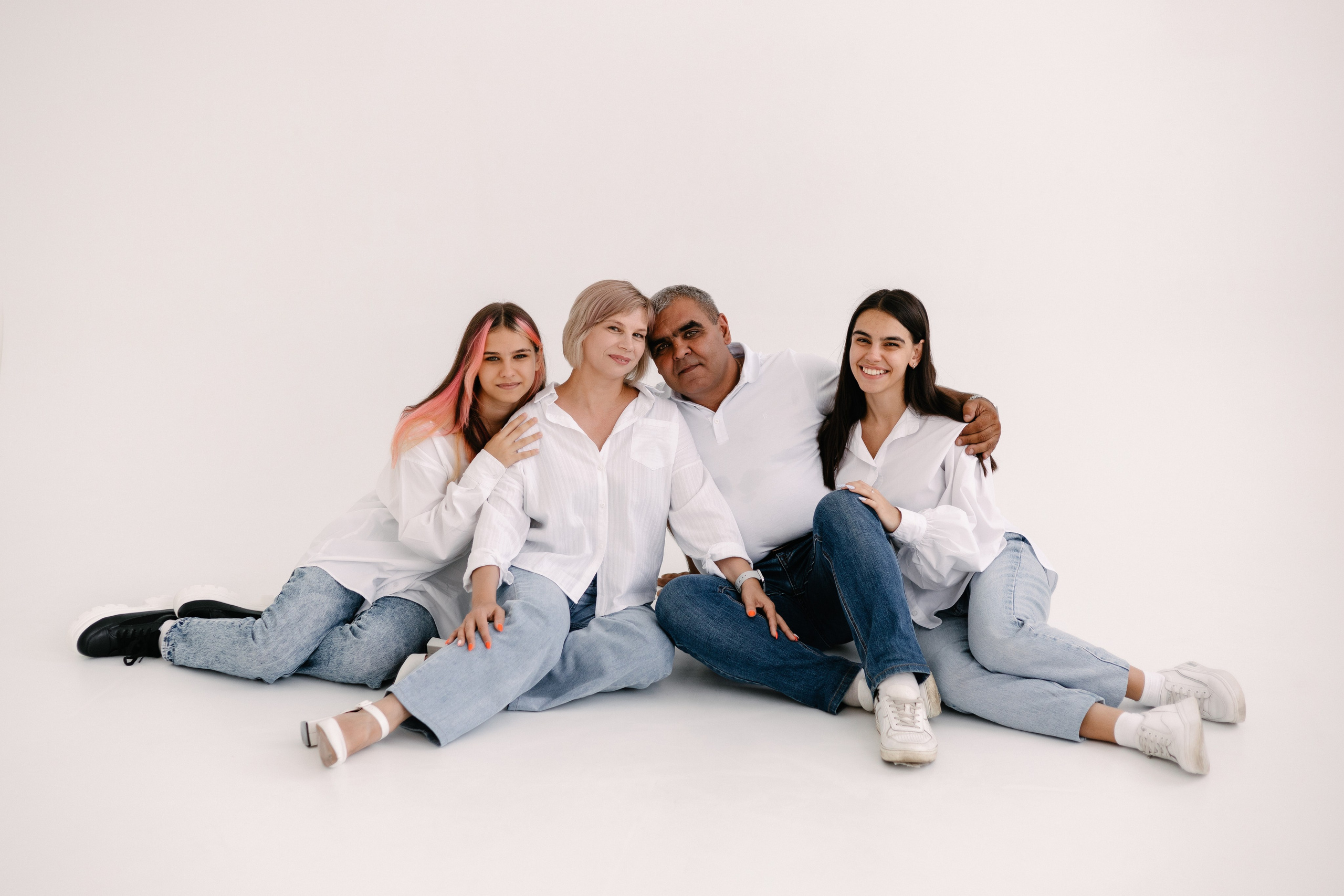 Ольга, Андрей, Дарья, Варя. Фотограф Волгоград Кристина Прохоренко