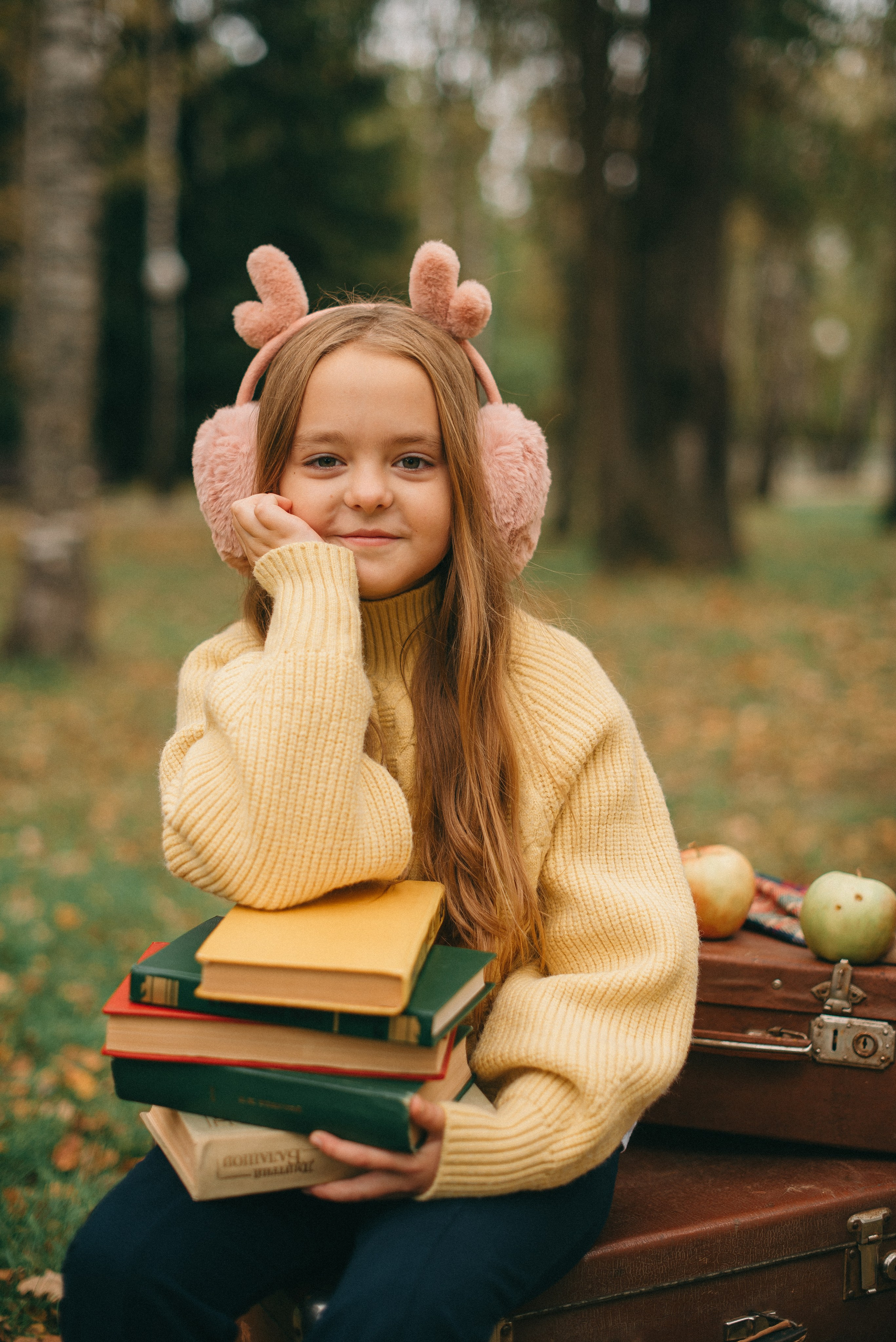 Съёмка в саду и школе. Семейный и детский фотограф в Обнинске, Калуге, Москве