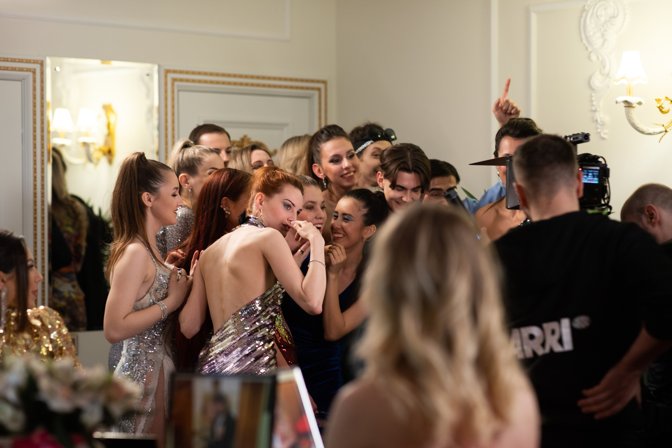 Съемка клипа Анни Калашниковой «Не ври мне в Риме». Art photographer Nino