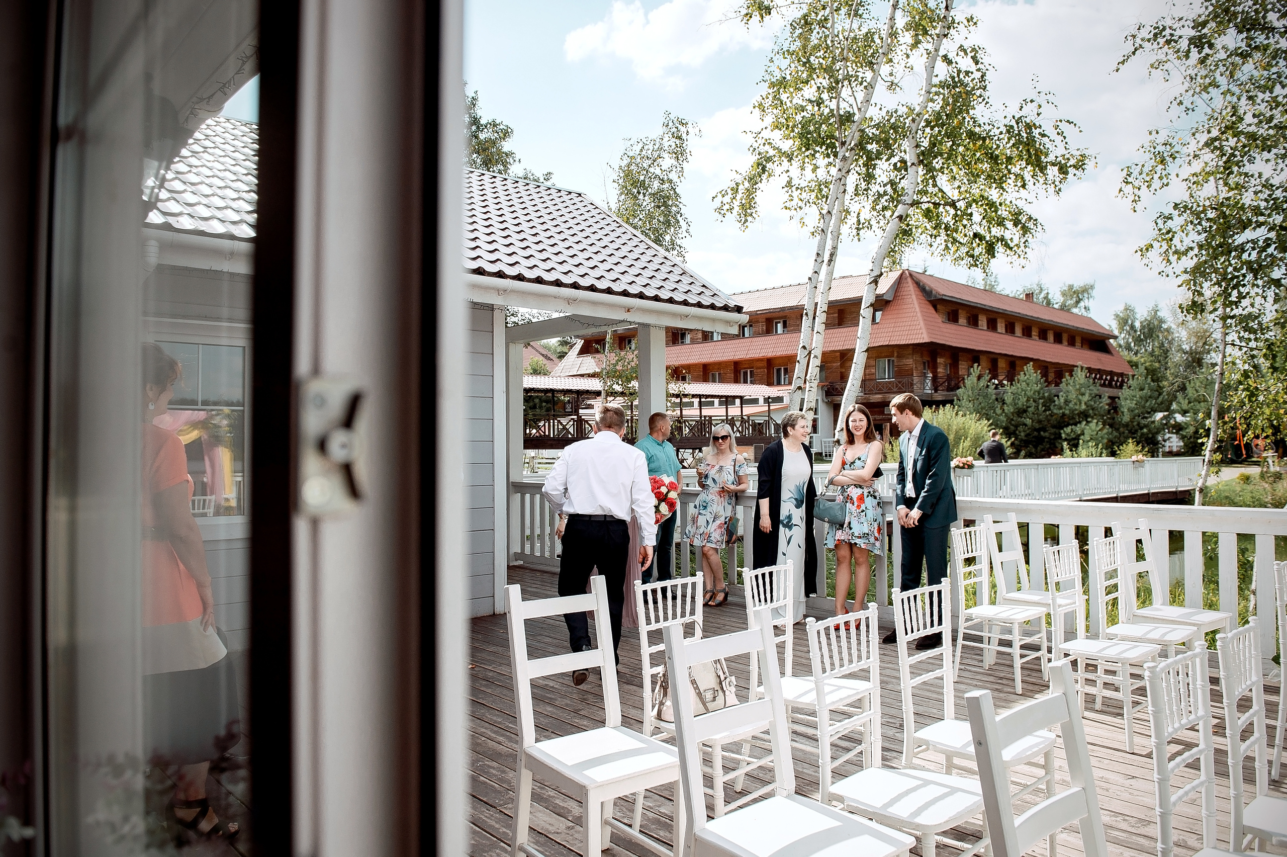 Катя и Дима, Загородный клуб «Медвежьи озёра». Свадебный и семейный фотограф Виктория Носачёва. Щелково, Москва и МО