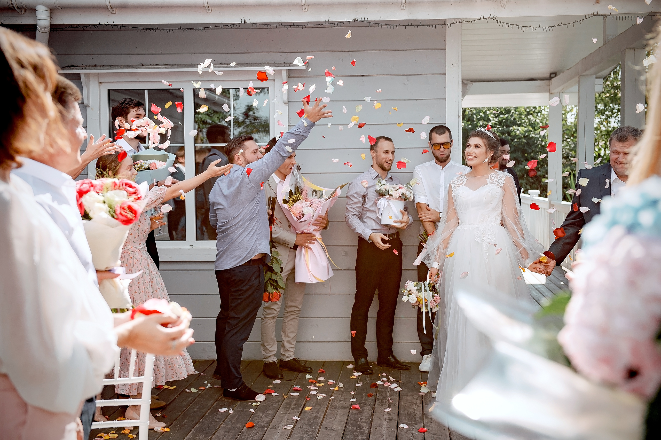 Катя и Дима, Загородный клуб «Медвежьи озёра». Свадебный и семейный фотограф Виктория Носачёва. Щелково, Москва и МО