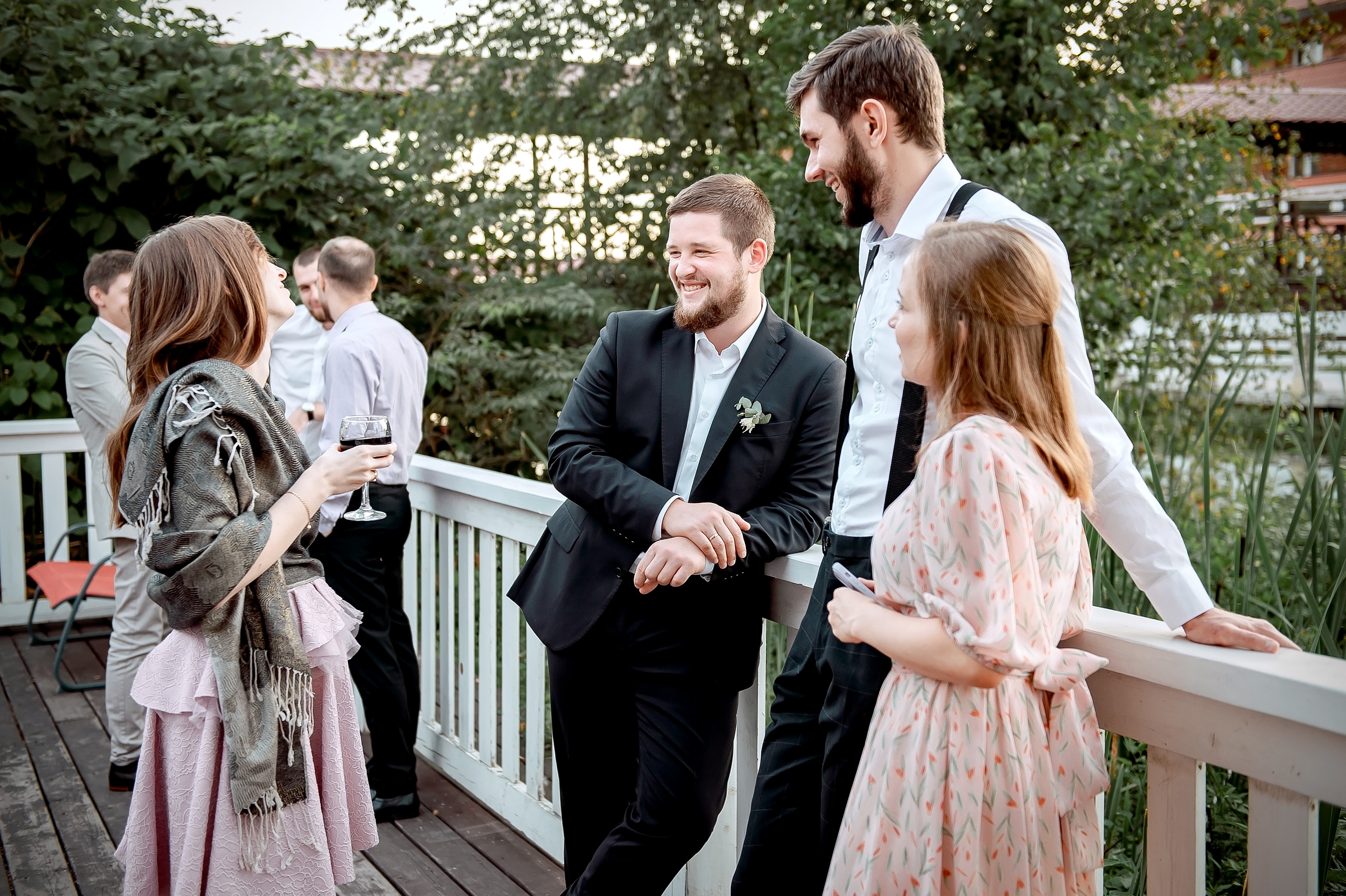 Катя и Дима, Загородный клуб «Медвежьи озёра». Свадебный и семейный фотограф Виктория Носачёва. Щелково, Москва и МО