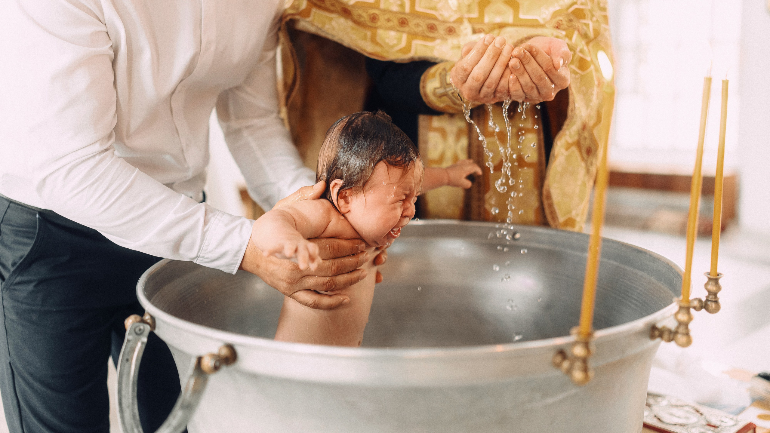 Таинство крещения в Воронеже. Свадебный и репортажный фотограф в Воронеже Роман Янко