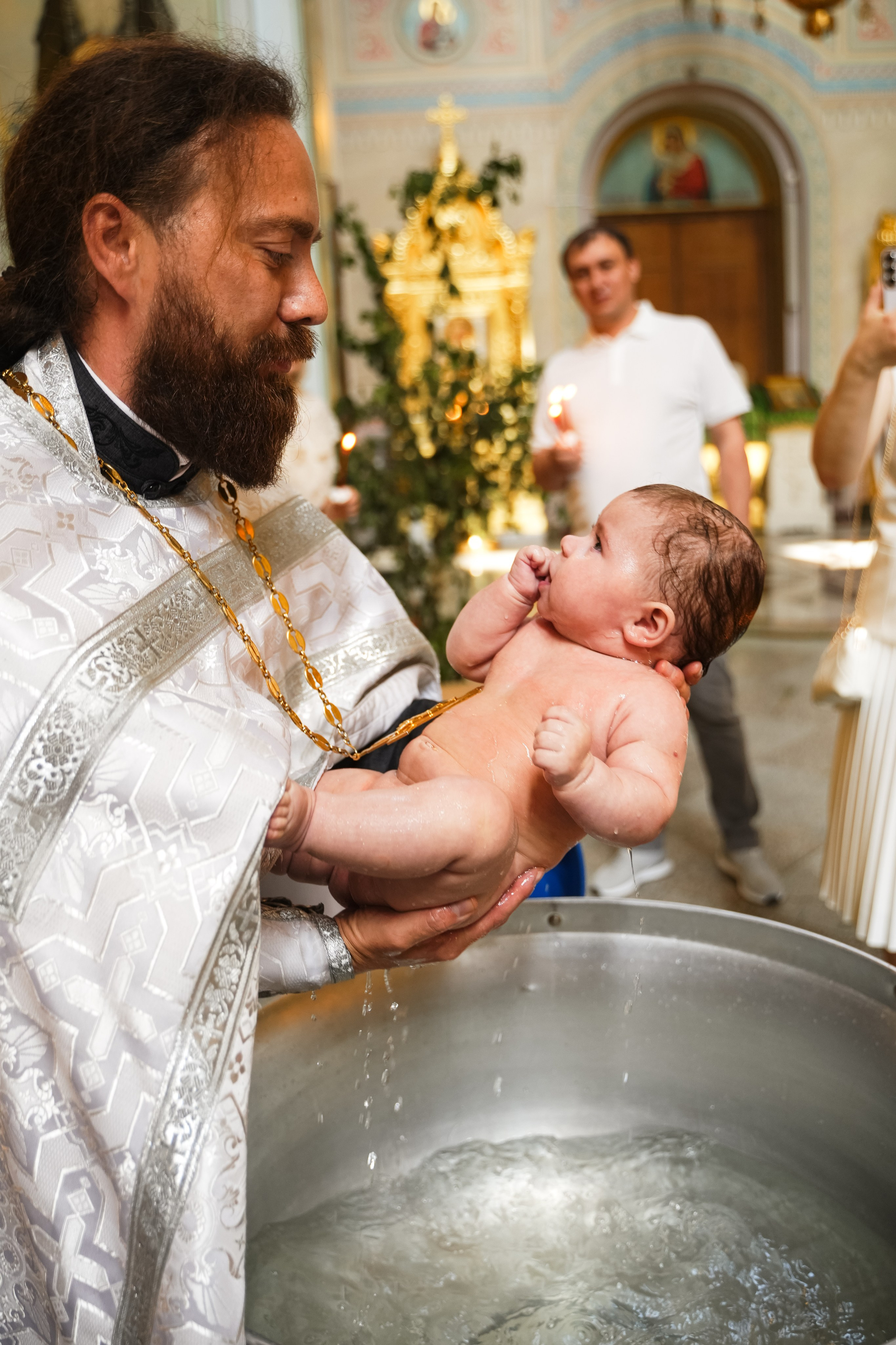 Таинство крещения. Семейный фотограф в Волгодонске Анастасия Шипилова
