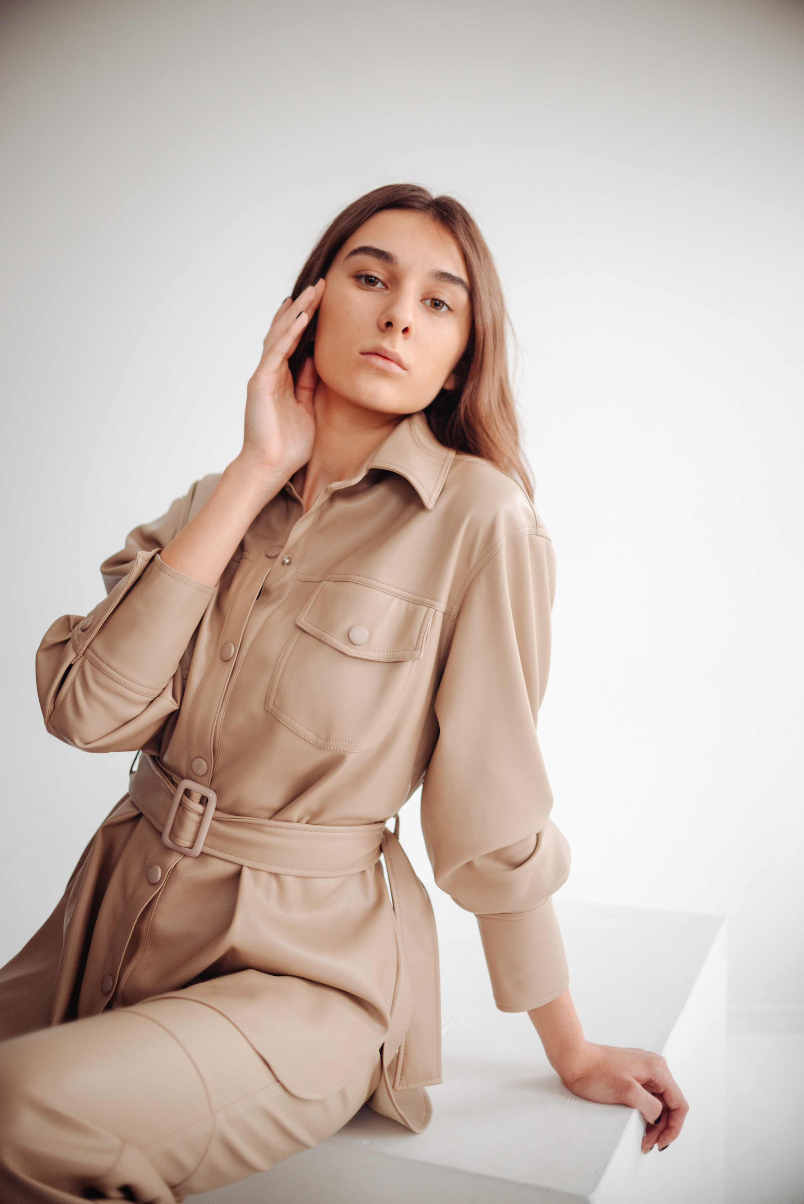 Полина. Фотосессия в студии и фотопрогулка. Фотограф в Самаре | Катерина Гущина