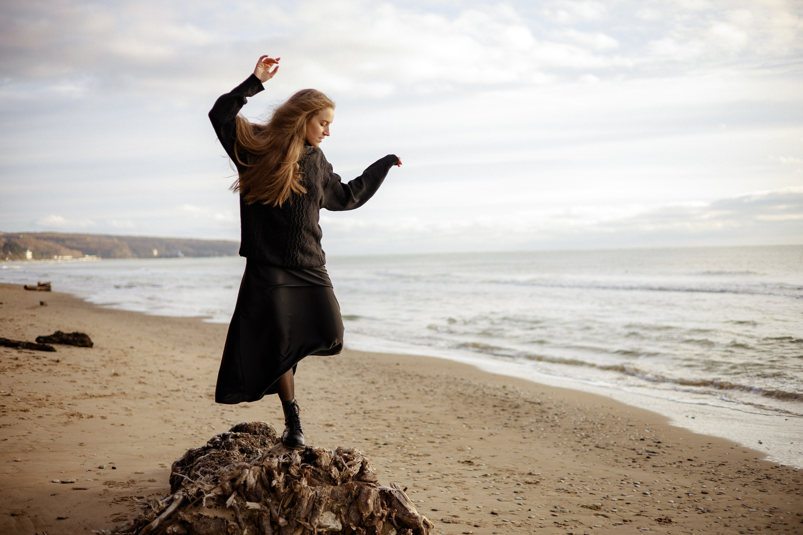 Алёнка и море