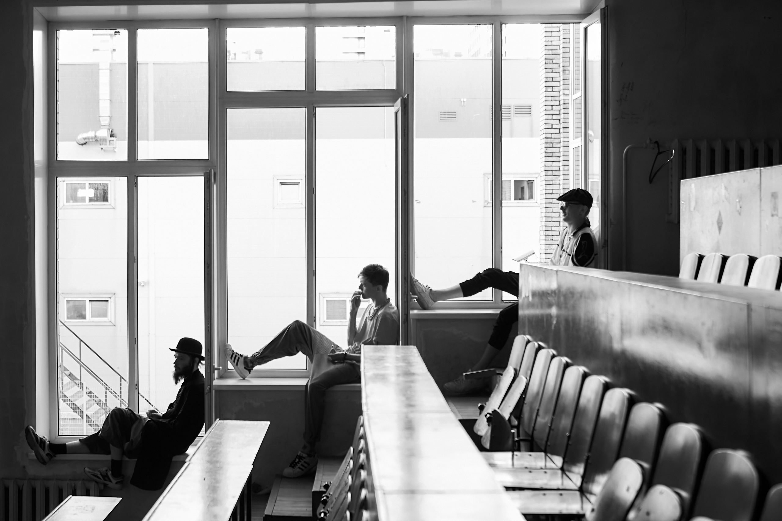 Backstage. Visual artist Konstantin KoT