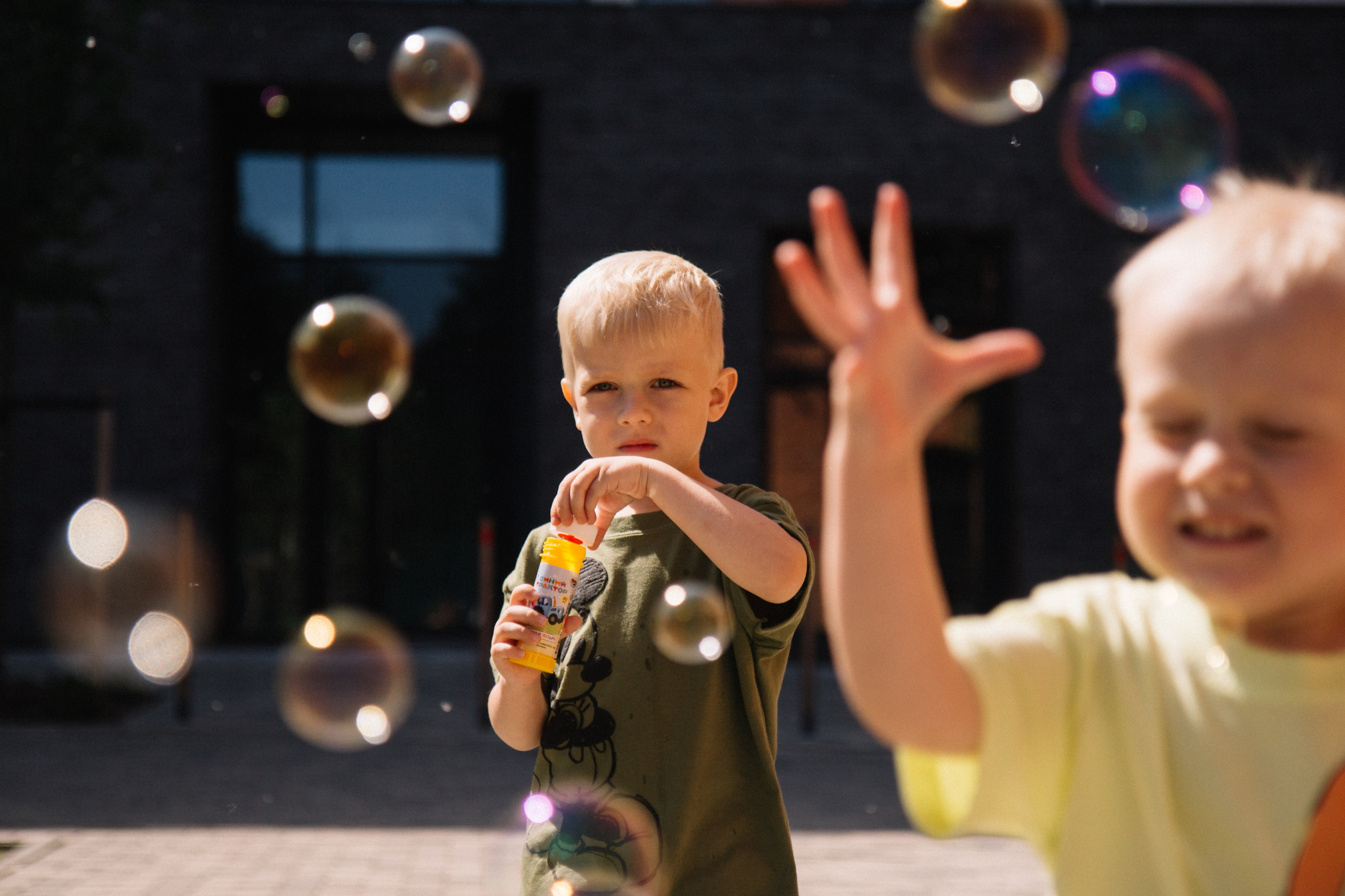 Фотосессия с мыльными пузырями. Семейный фотограф в Томске Максимова Екатерина