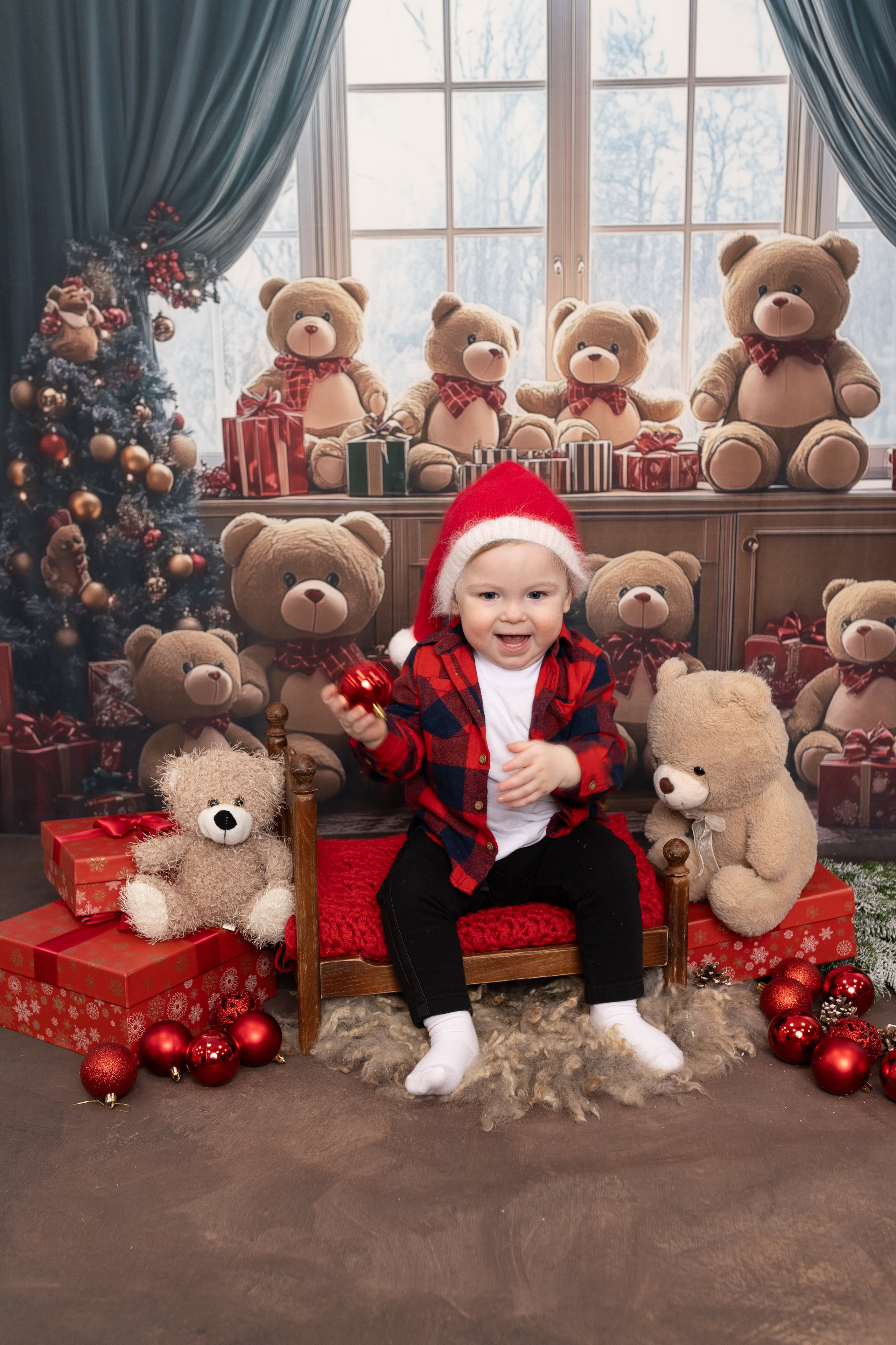 Новогодние детские. Фотограф новорожденных. Детский и семейный фотограф Марьяна Юдина