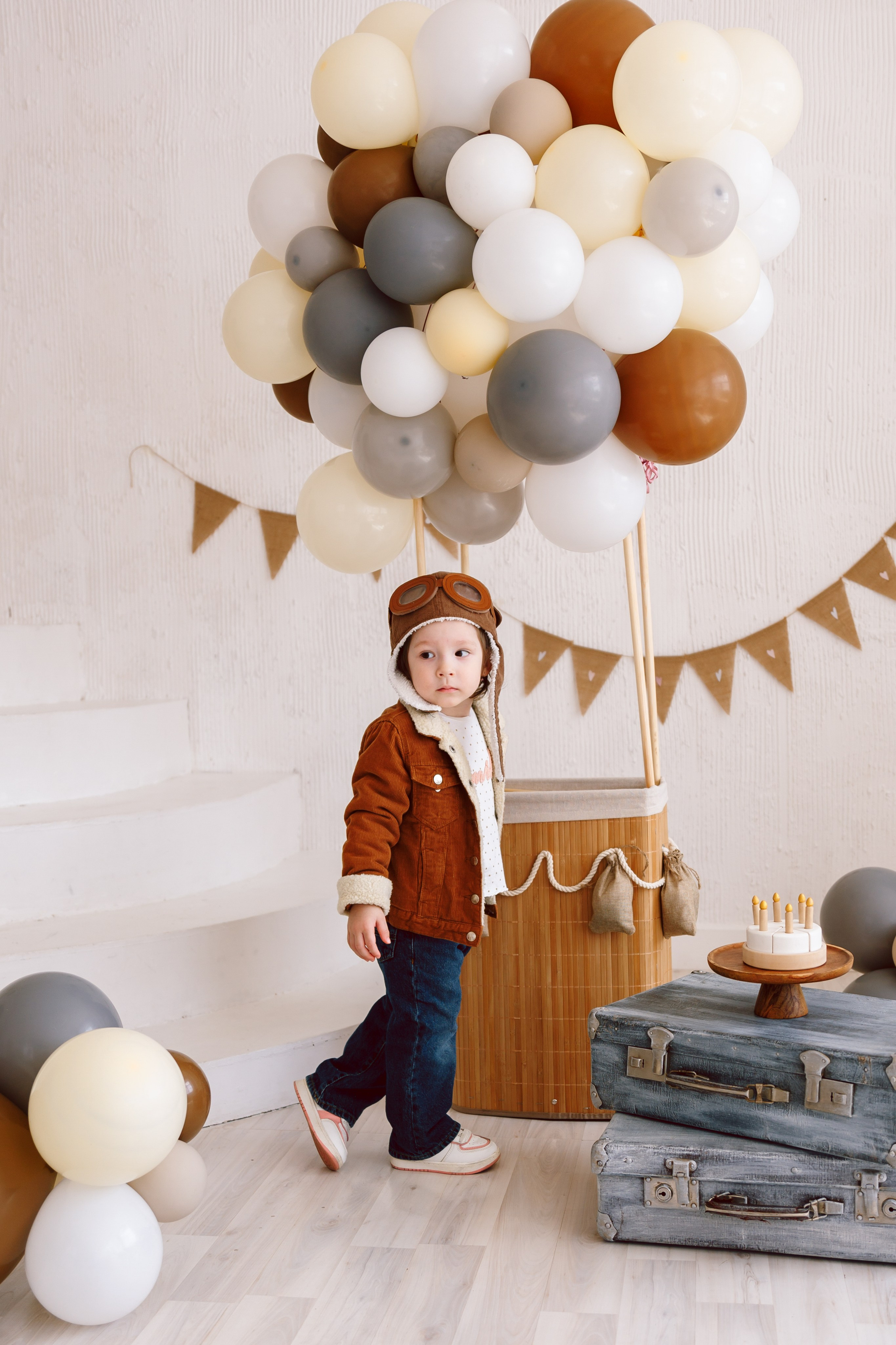 Фотодень «на воздушном шаре». Фотограф новорожденных Тверь Диана Муляева